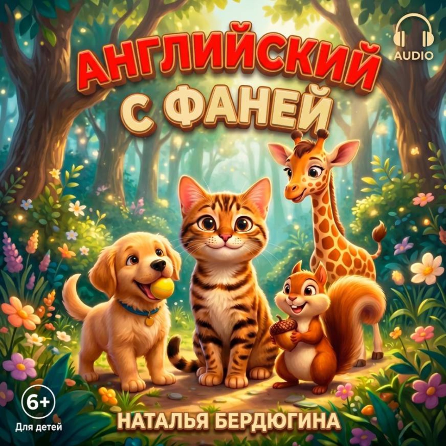 Обложка книги «Английский с Фаней ч.1: Лесные сказки»