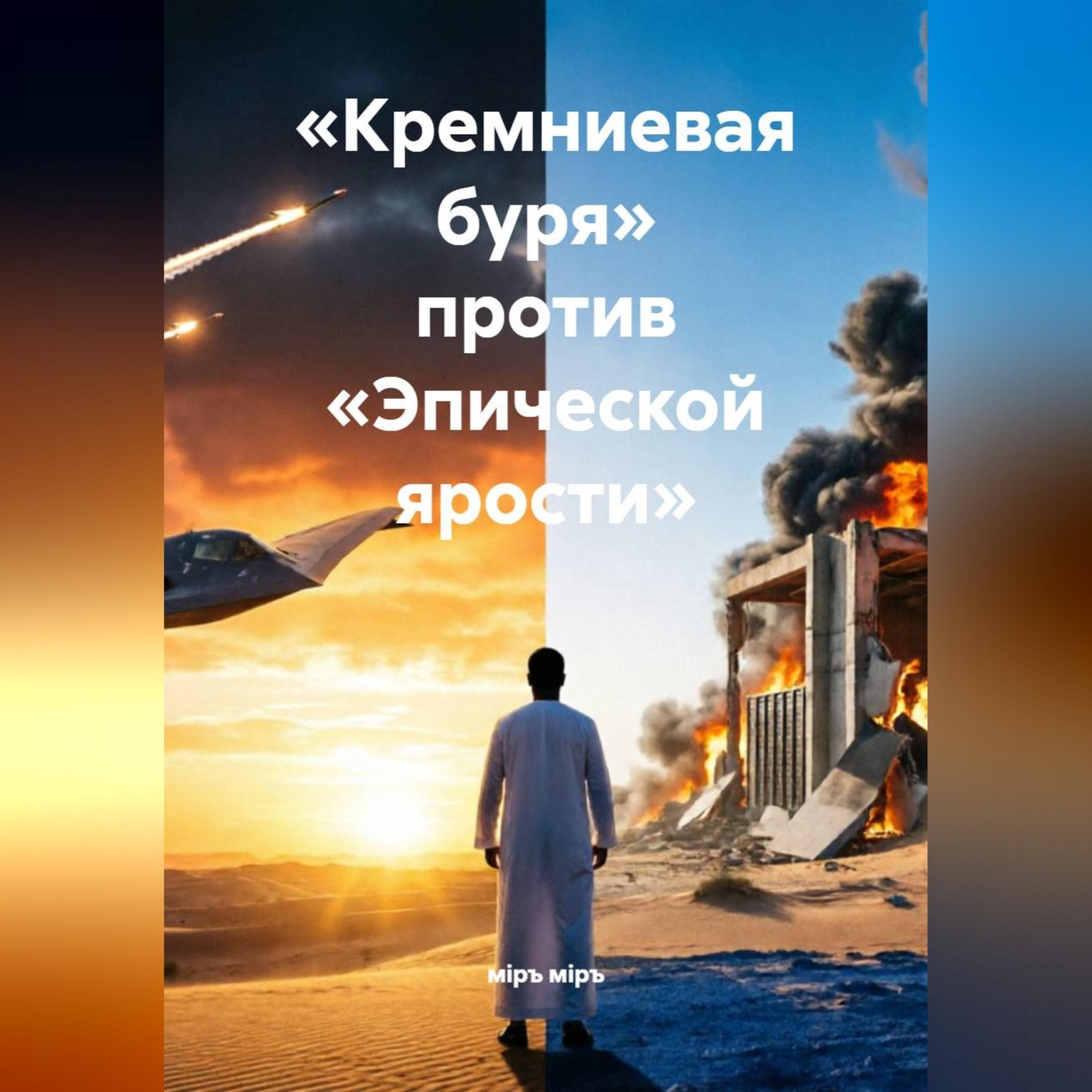 Обложка книги ««Кремниевая буря» против «Эпической ярости»»