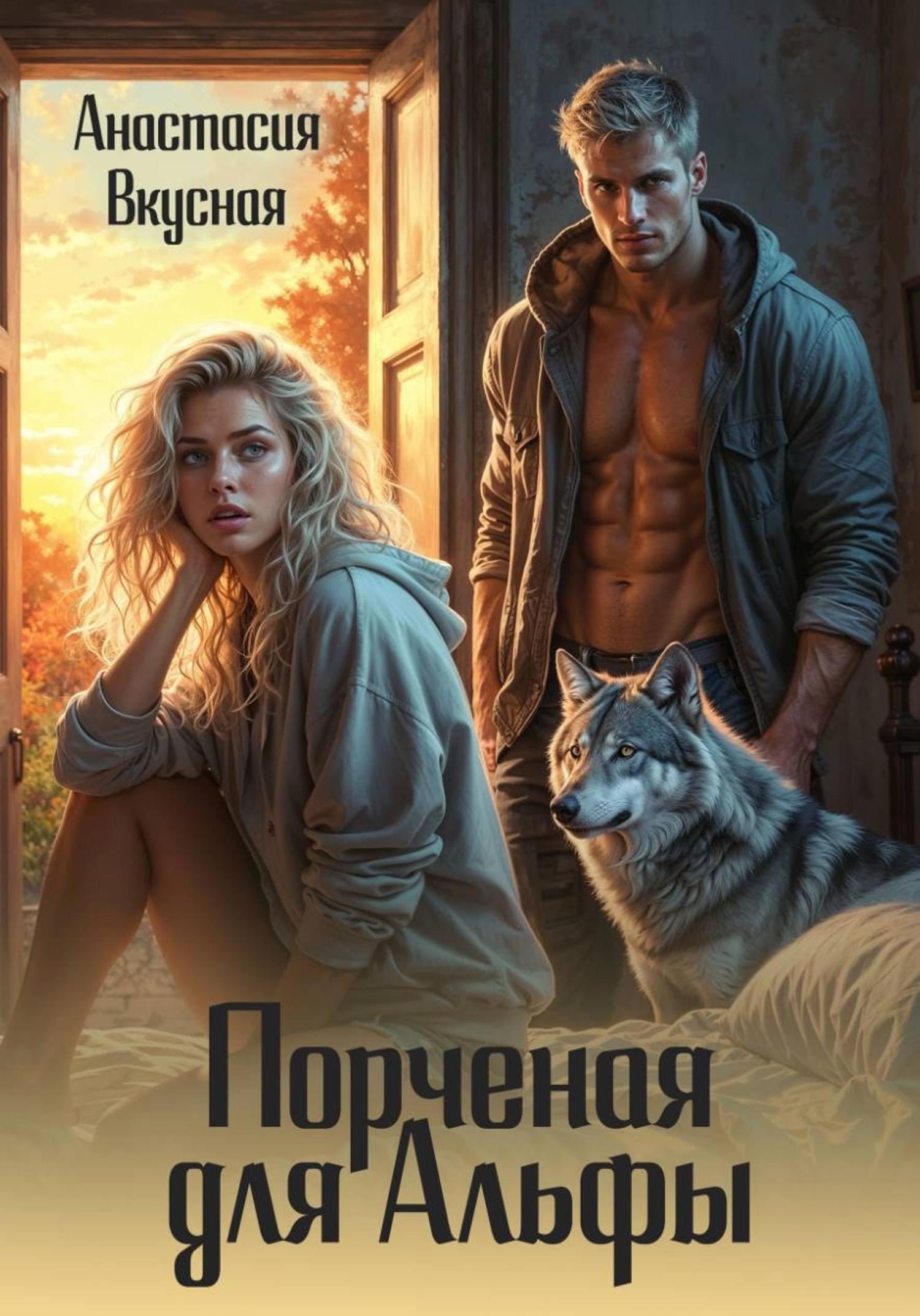 Обложка книги «Порченая для альфы»