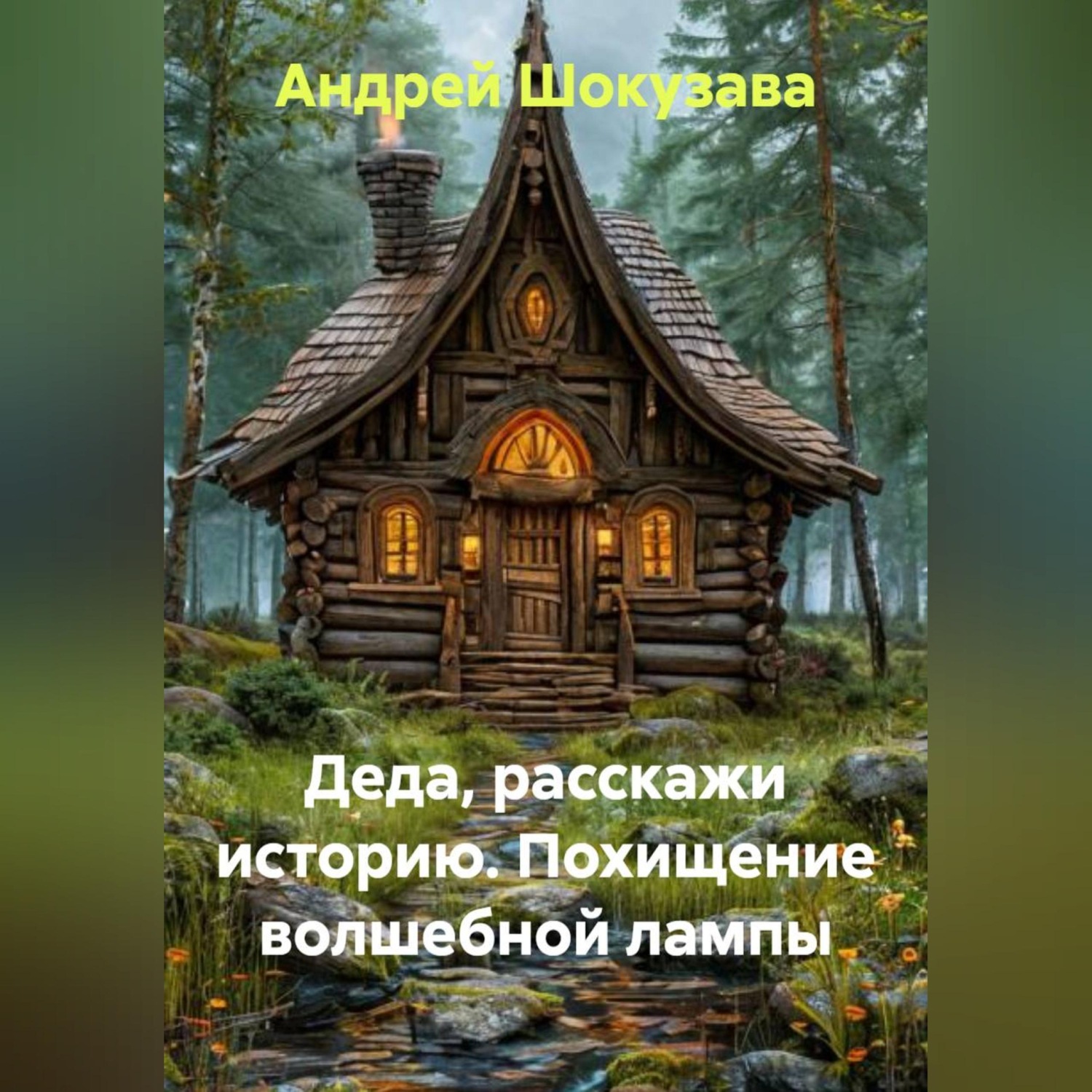 Обложка книги «Деда, расскажи историю. Похищение волшебной лампы»
