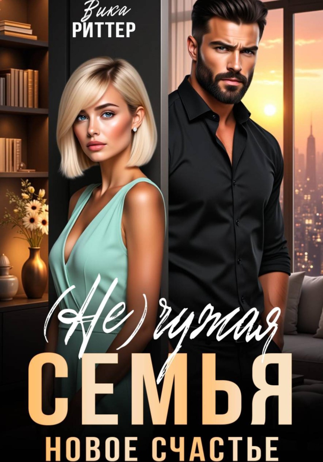 Обложка книги «(Не)Чужая семья. Новое счастье»