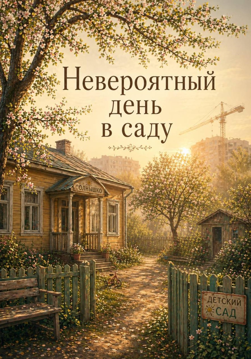 Обложка книги «Невероятный день в саду»