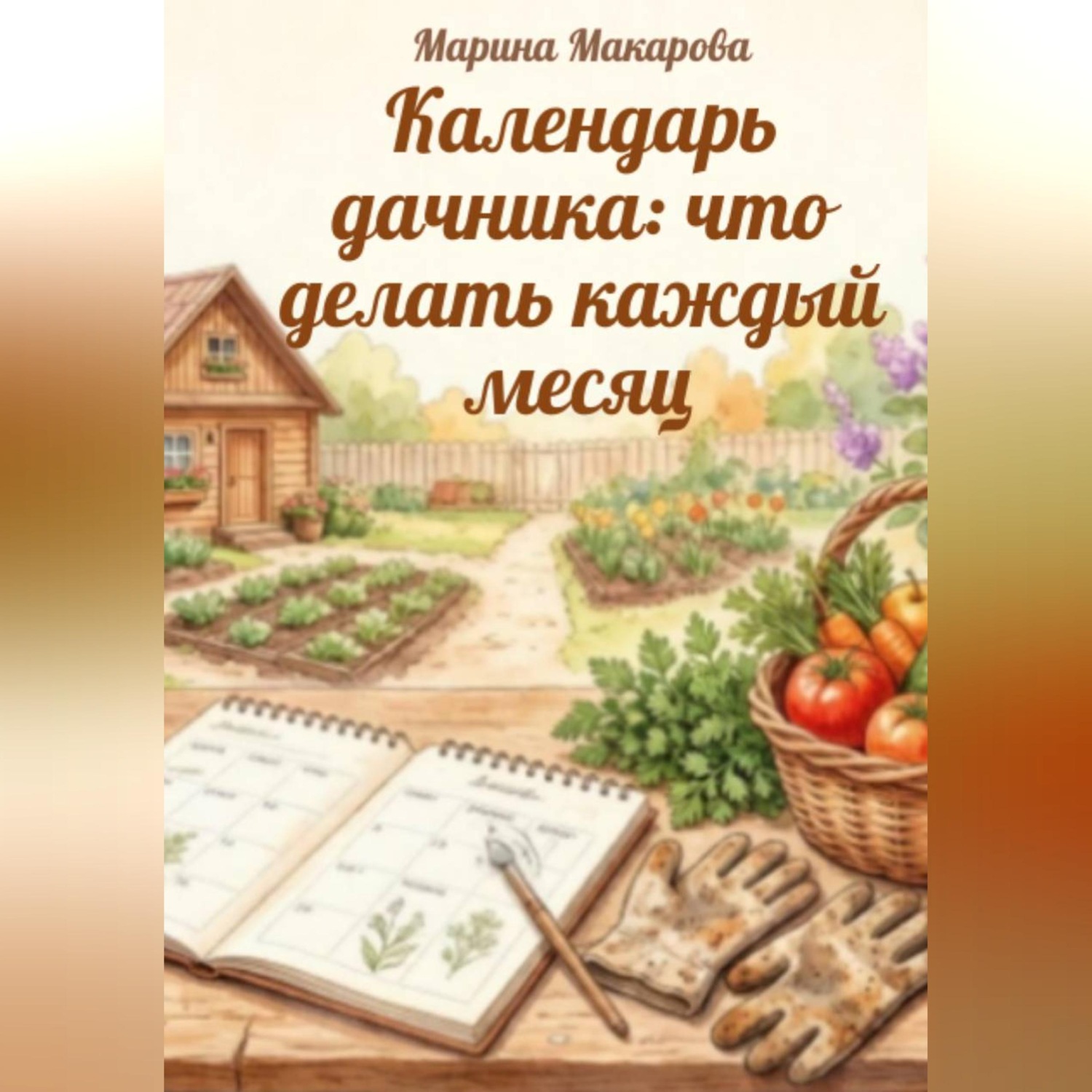Обложка книги «Календарь дачника: что делать каждый месяц»