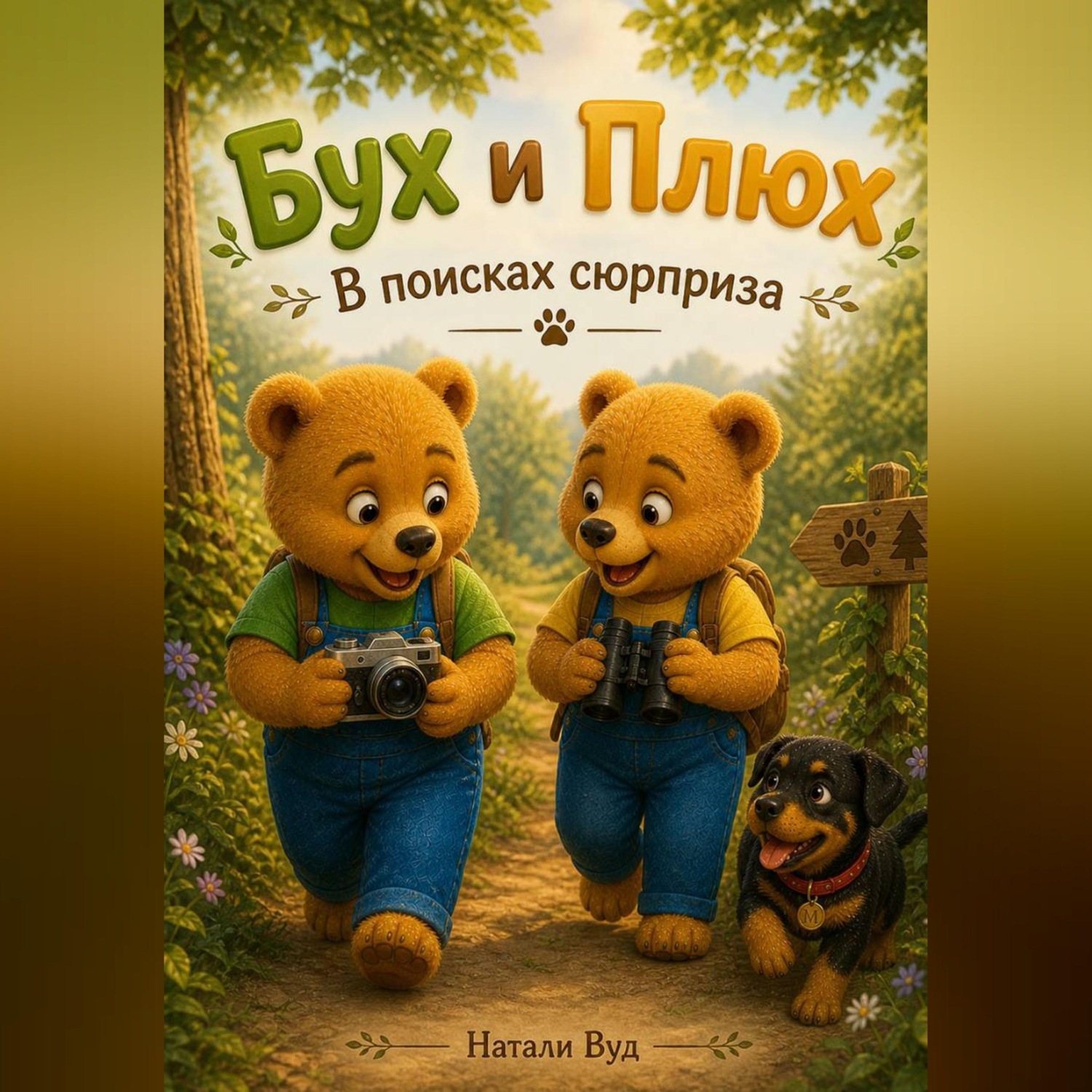 Обложка книги «Бух и Плюх. В поисках сюрприза»