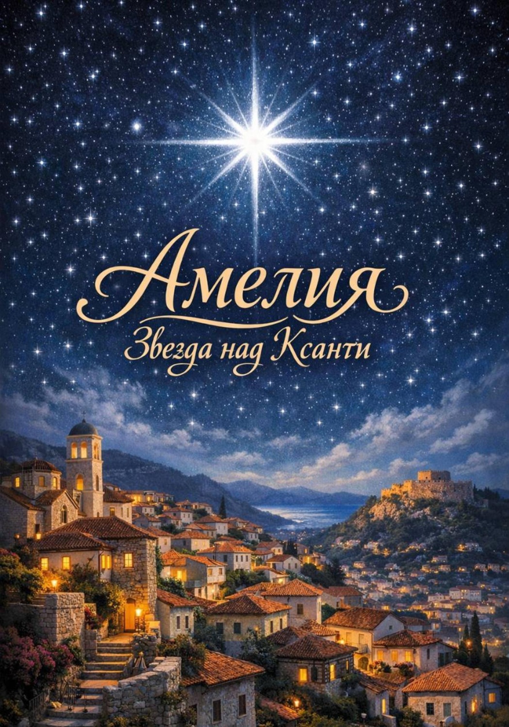 Обложка книги ««Амелия: звезда над Ксанти»»