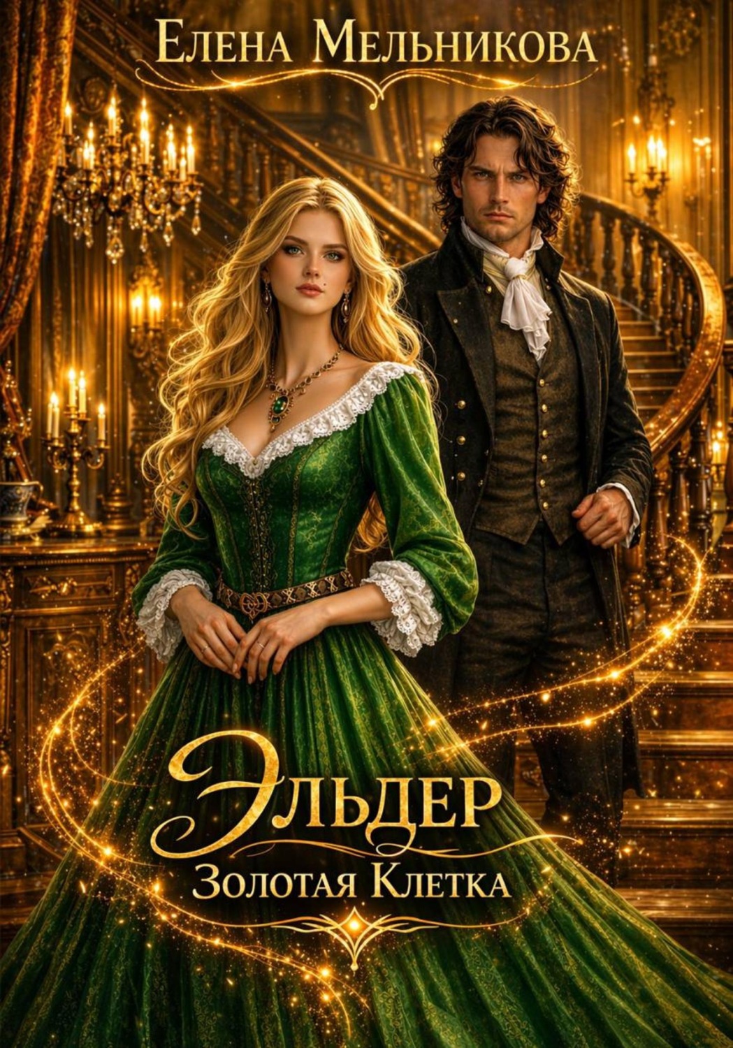 Обложка книги «Эльдер. Золотая клетка»