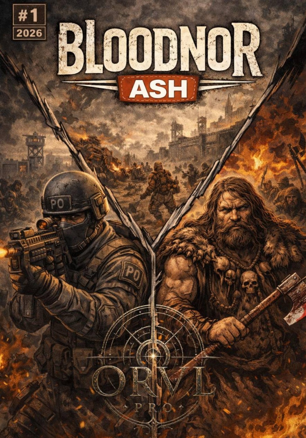 Обложка книги «Bloodnor. Ash. 1, 2026»