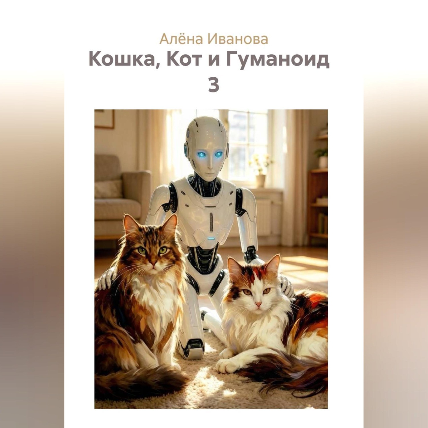 Обложка книги «Кошка, Кот и Гуманоид 3»
