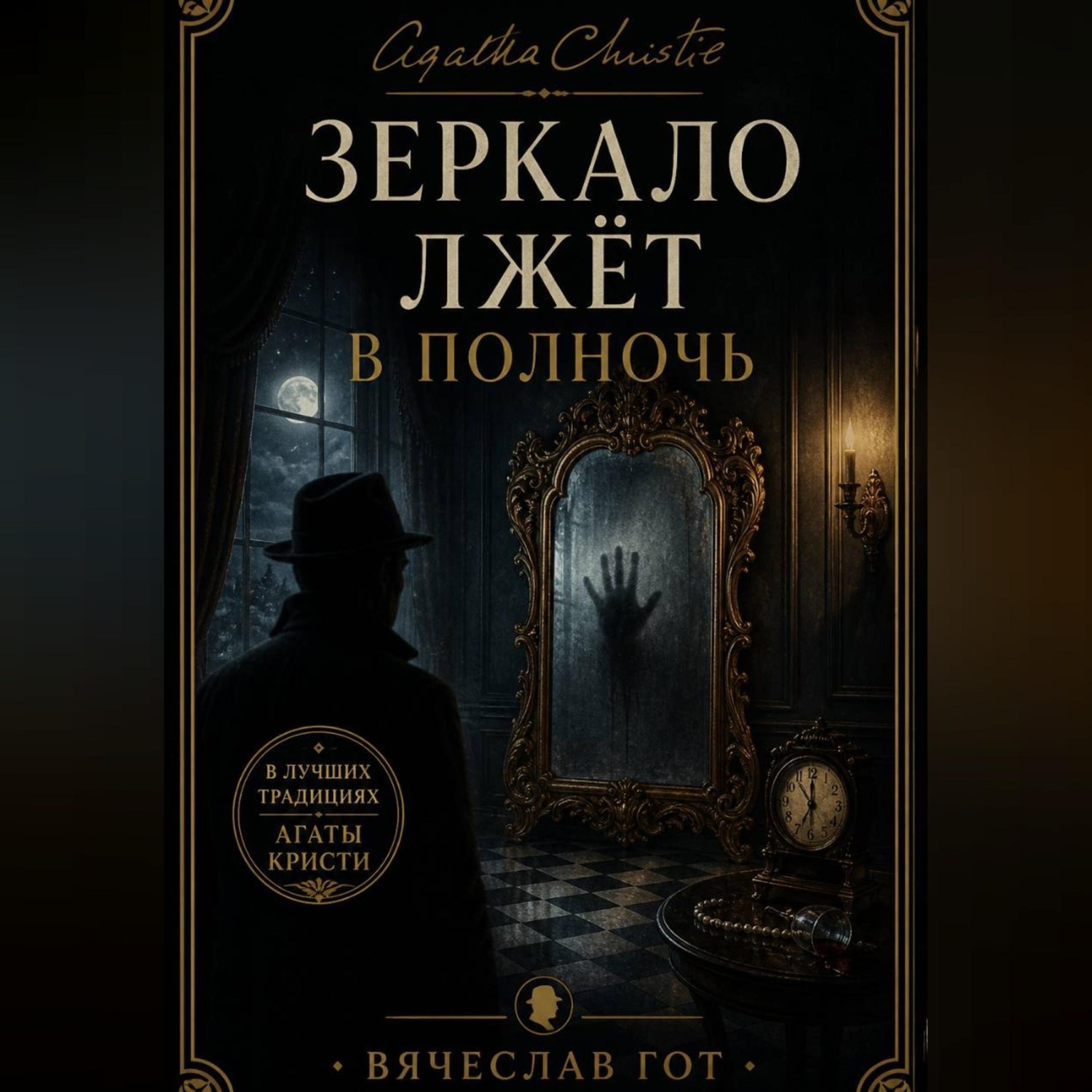 Обложка книги «Зеркало лжёт в полночь»