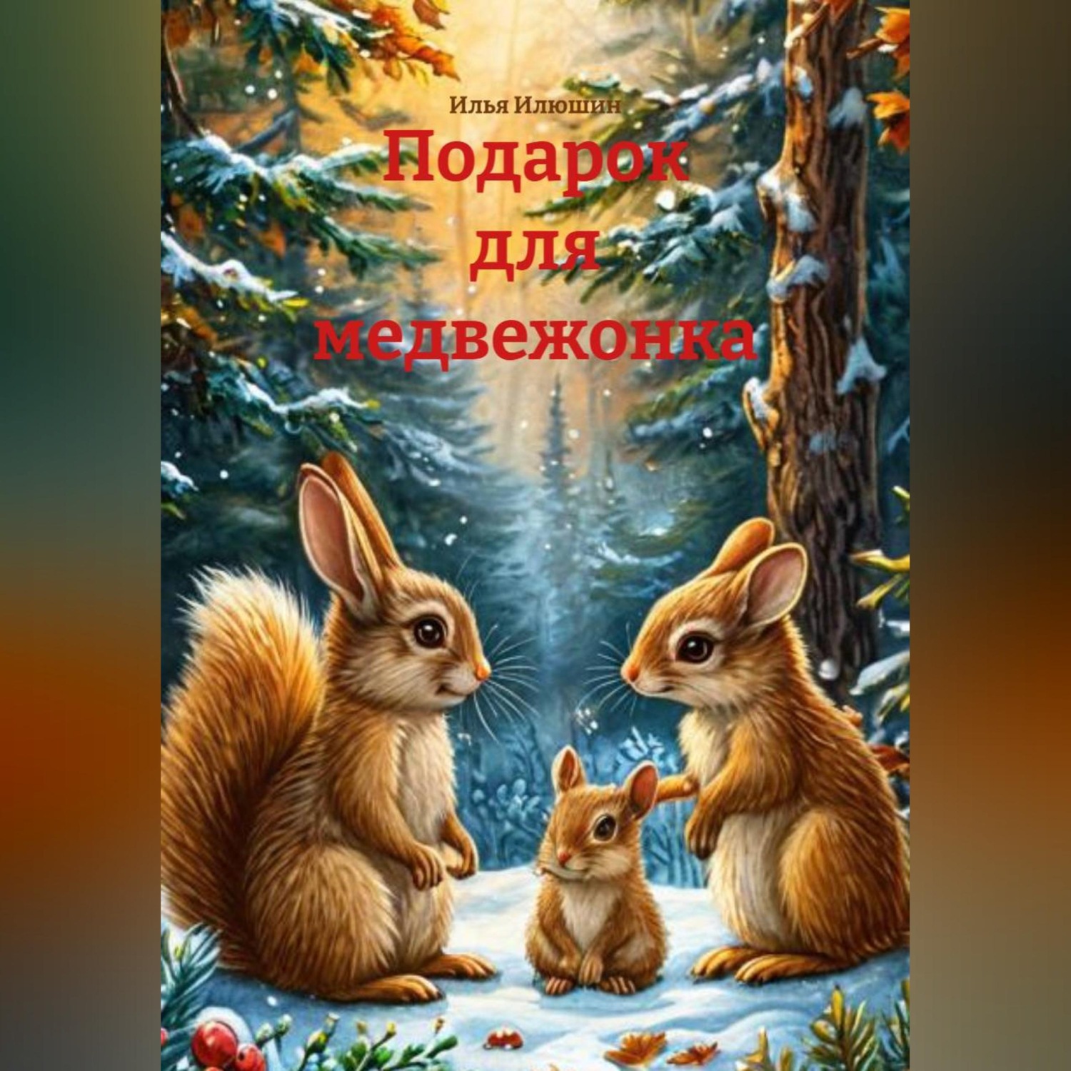 Обложка книги «Подарок для медвежонка»