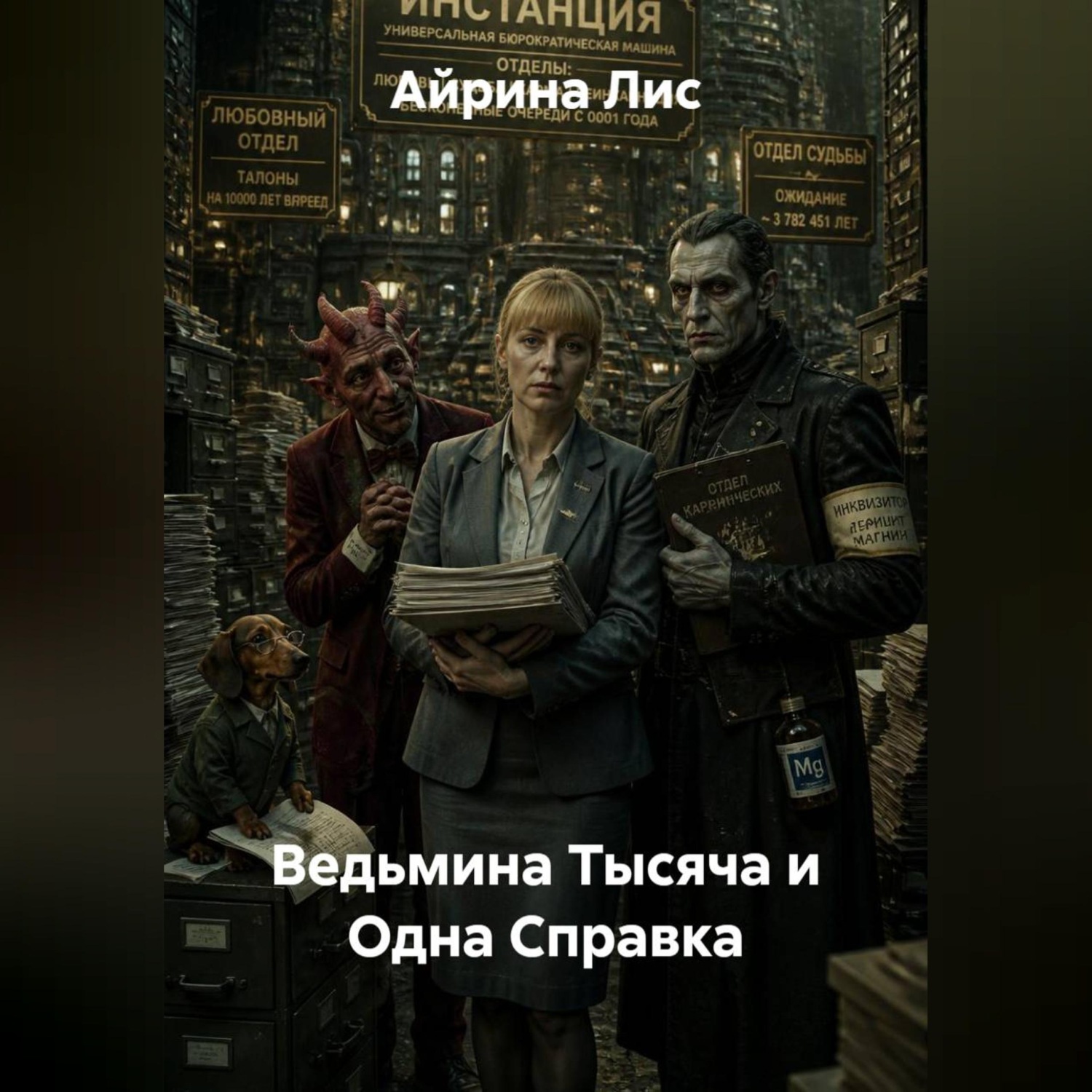 Обложка книги «Ведьмина Тысяча и Одна Справка»