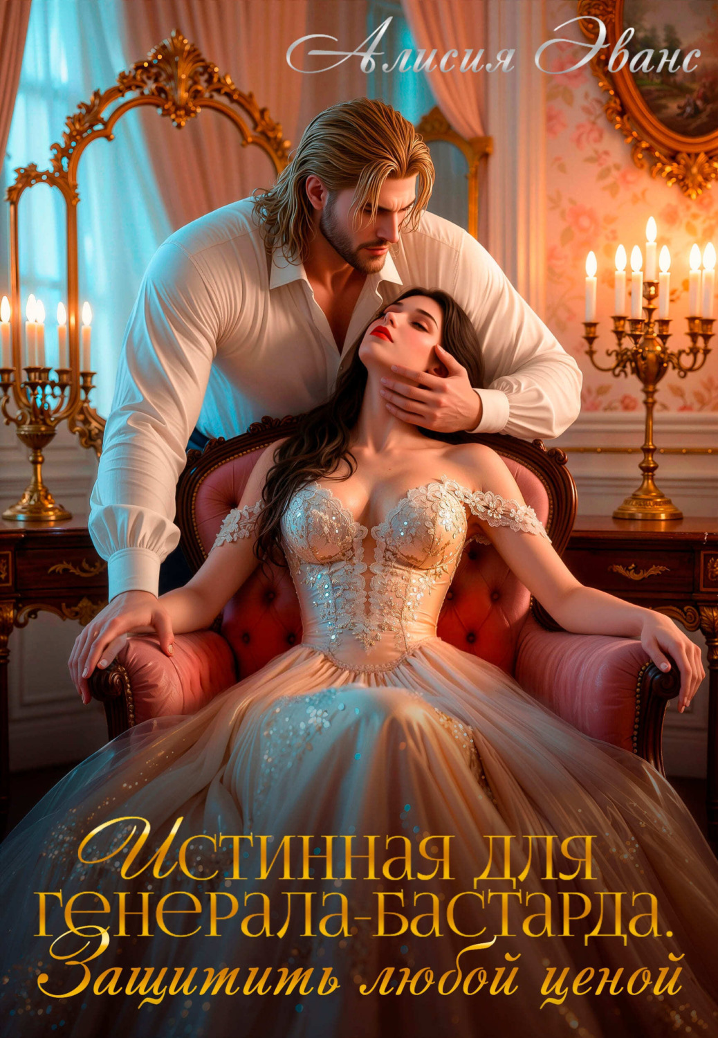 Обложка книги «Истинная для генерала-бастарда. Защитить любой ценой»