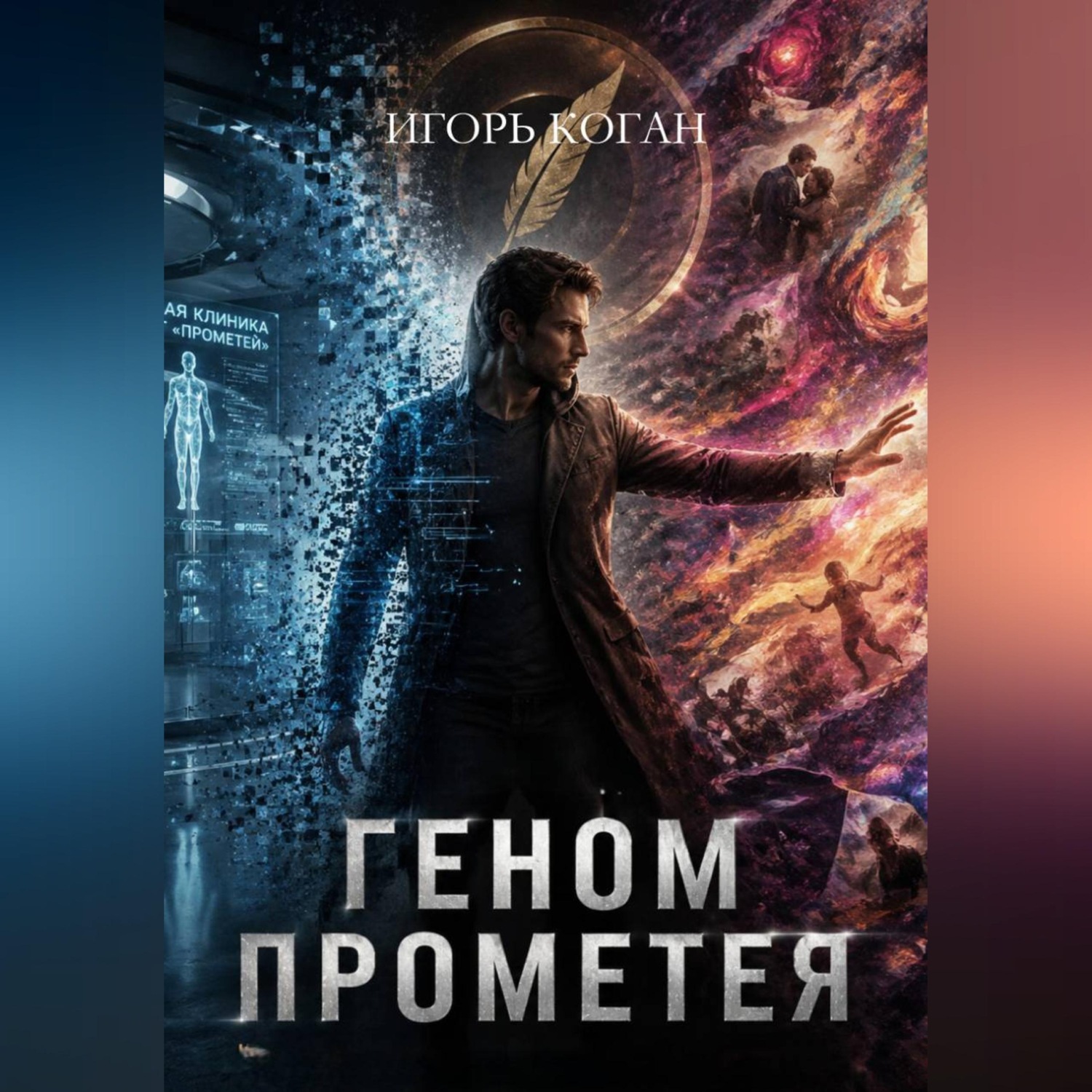 Обложка книги «Геном Прометея. Круг 1: Иллюзия личности»