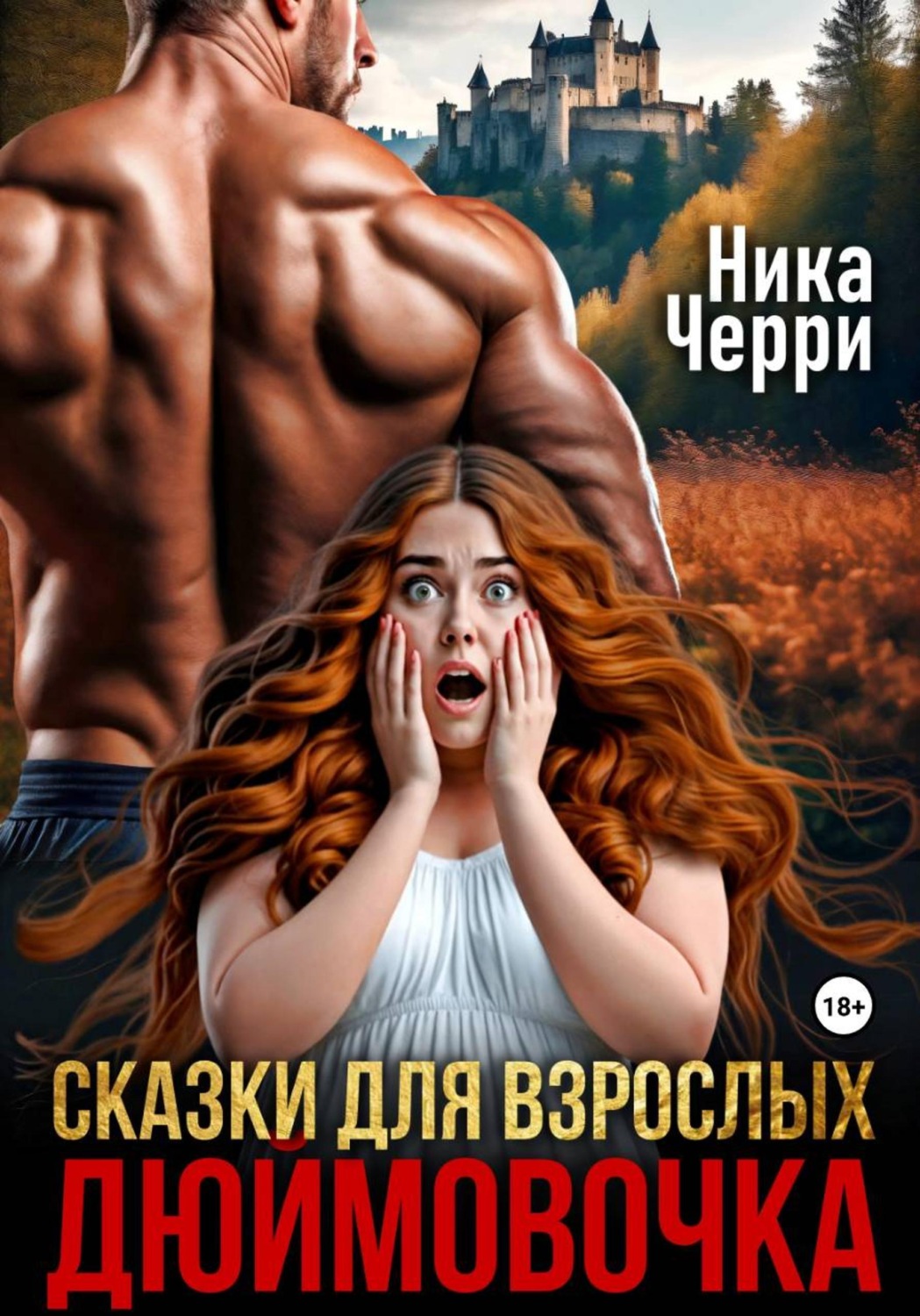 Обложка книги «Сказки для взрослых. Дюймовочка»