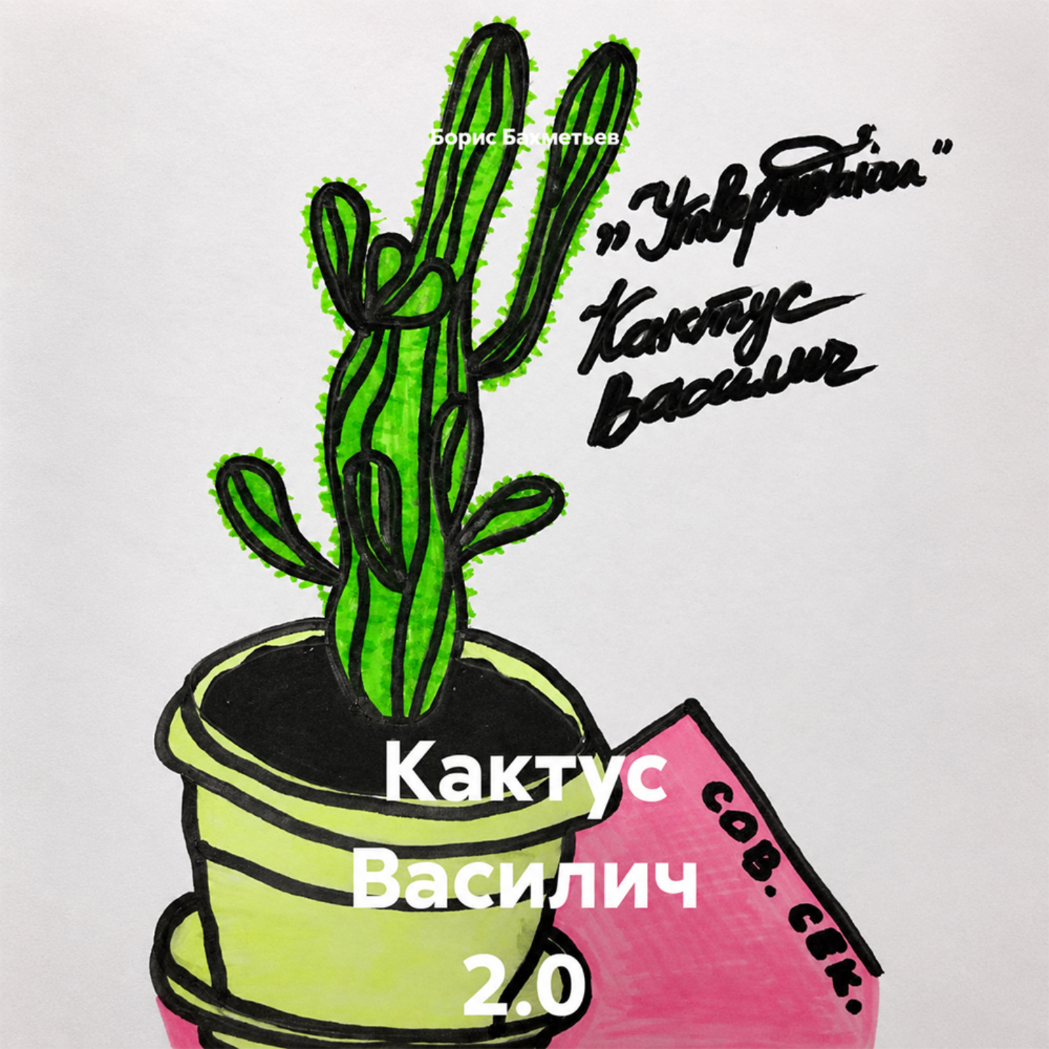Обложка книги «Кактус Василич 2.0»