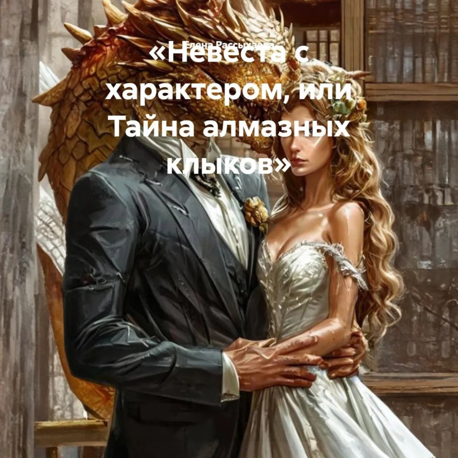 Обложка книги «Невеста с характером, или Тайна алмазных клыков»