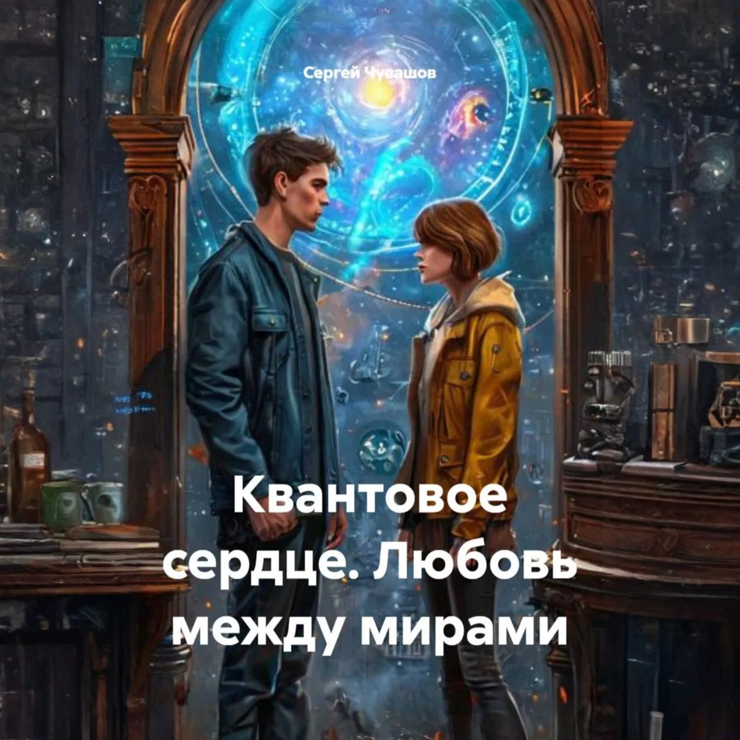 Обложка книги «Квантовое сердце. Любовь между мирами»