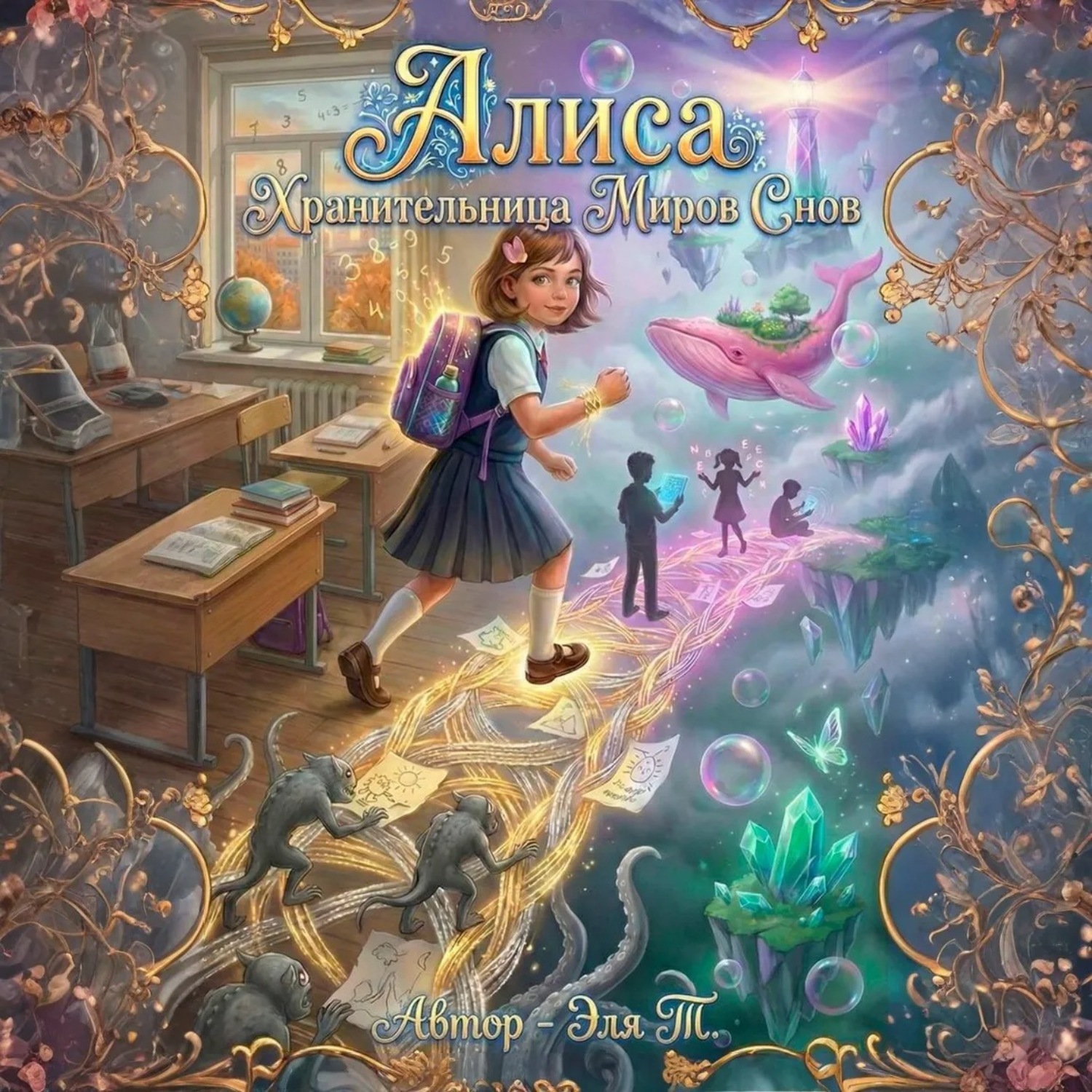 Обложка книги «Алиса – Хранительница Миров Снов»