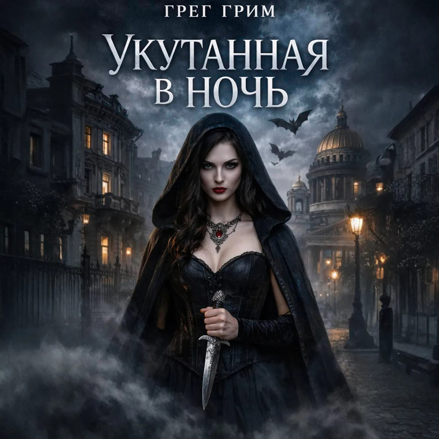 Обложка книги «Укутанная в ночь»