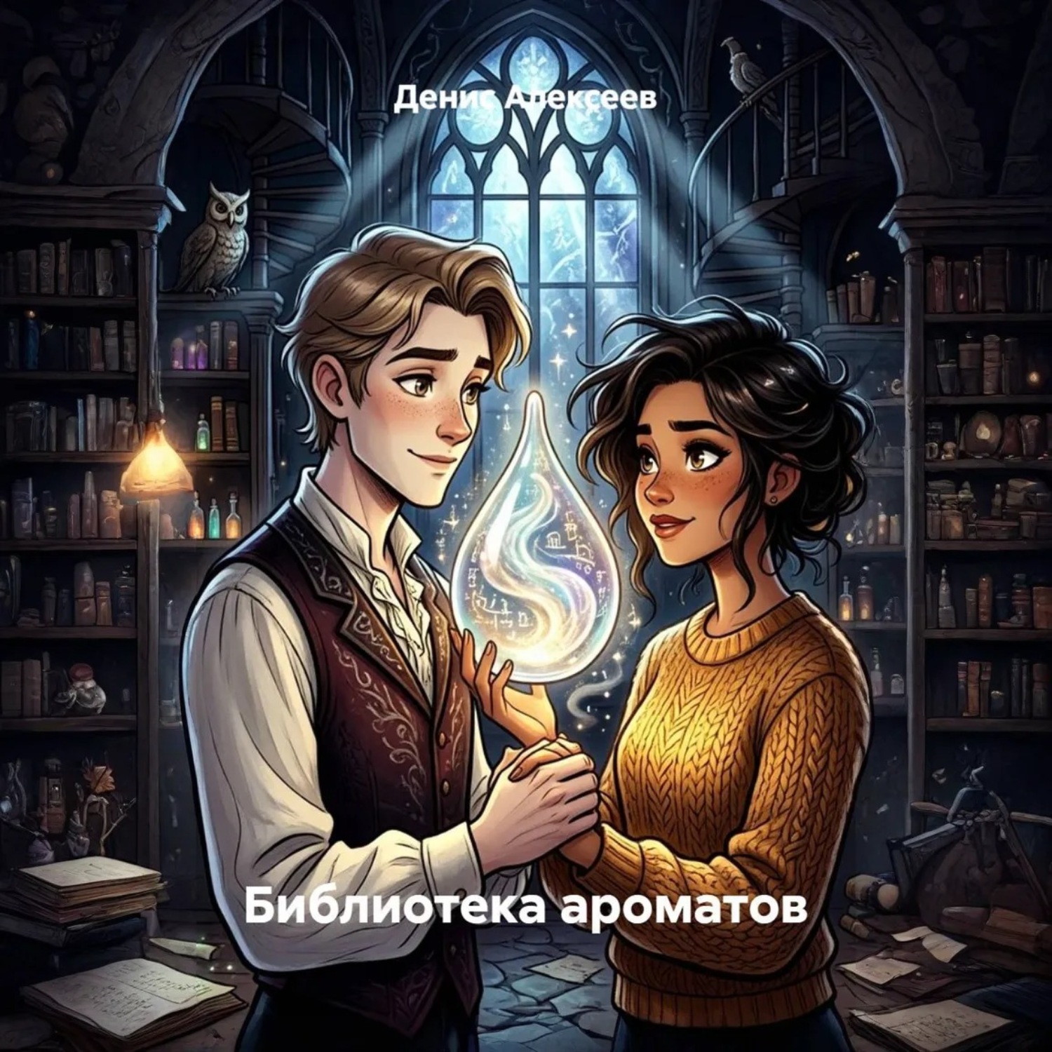 Обложка книги «Библиотека ароматов»