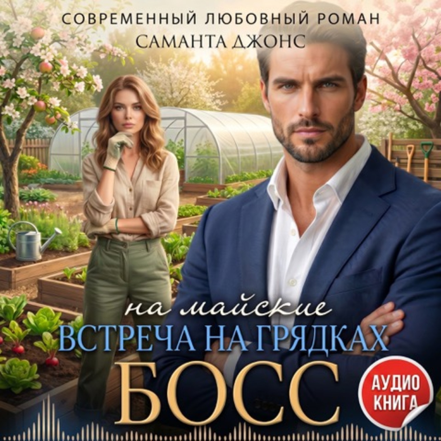 Обложка книги «Босс на майские. Встреча на грядках»