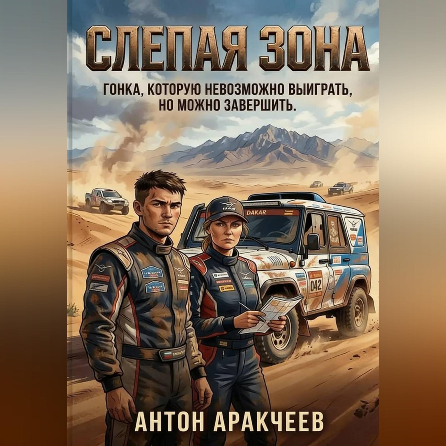 Обложка книги «Слепая зона Горы. Пыль. Пустыня.»