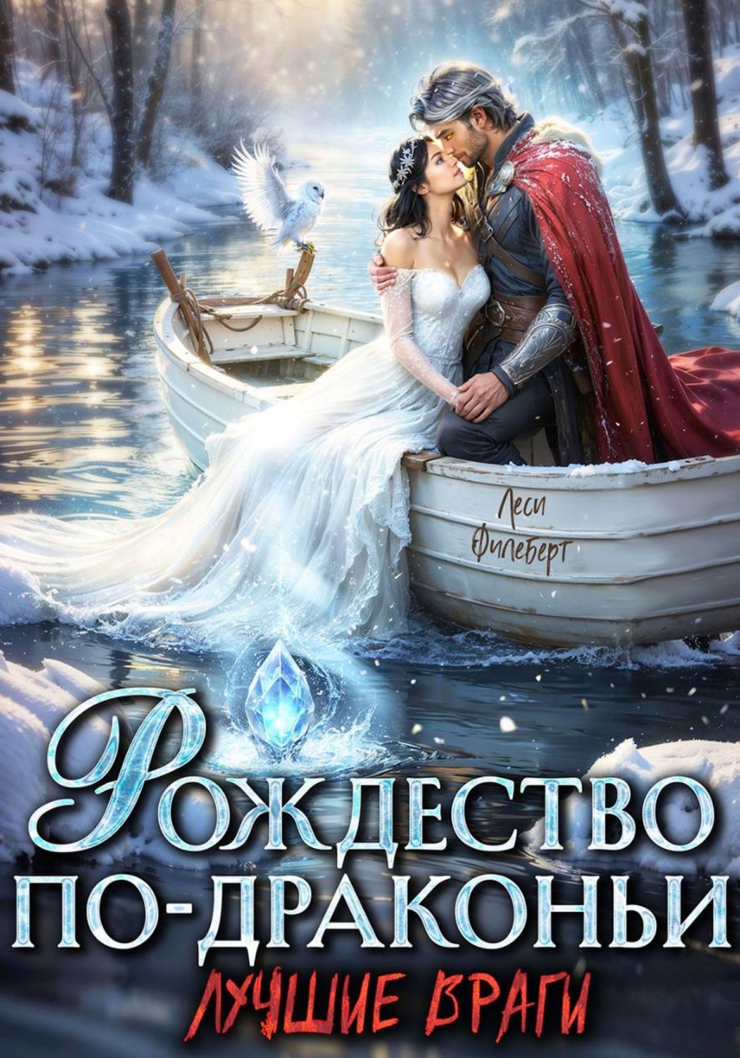 Обложка книги «Рождество по-драконьи. Лучшие враги»