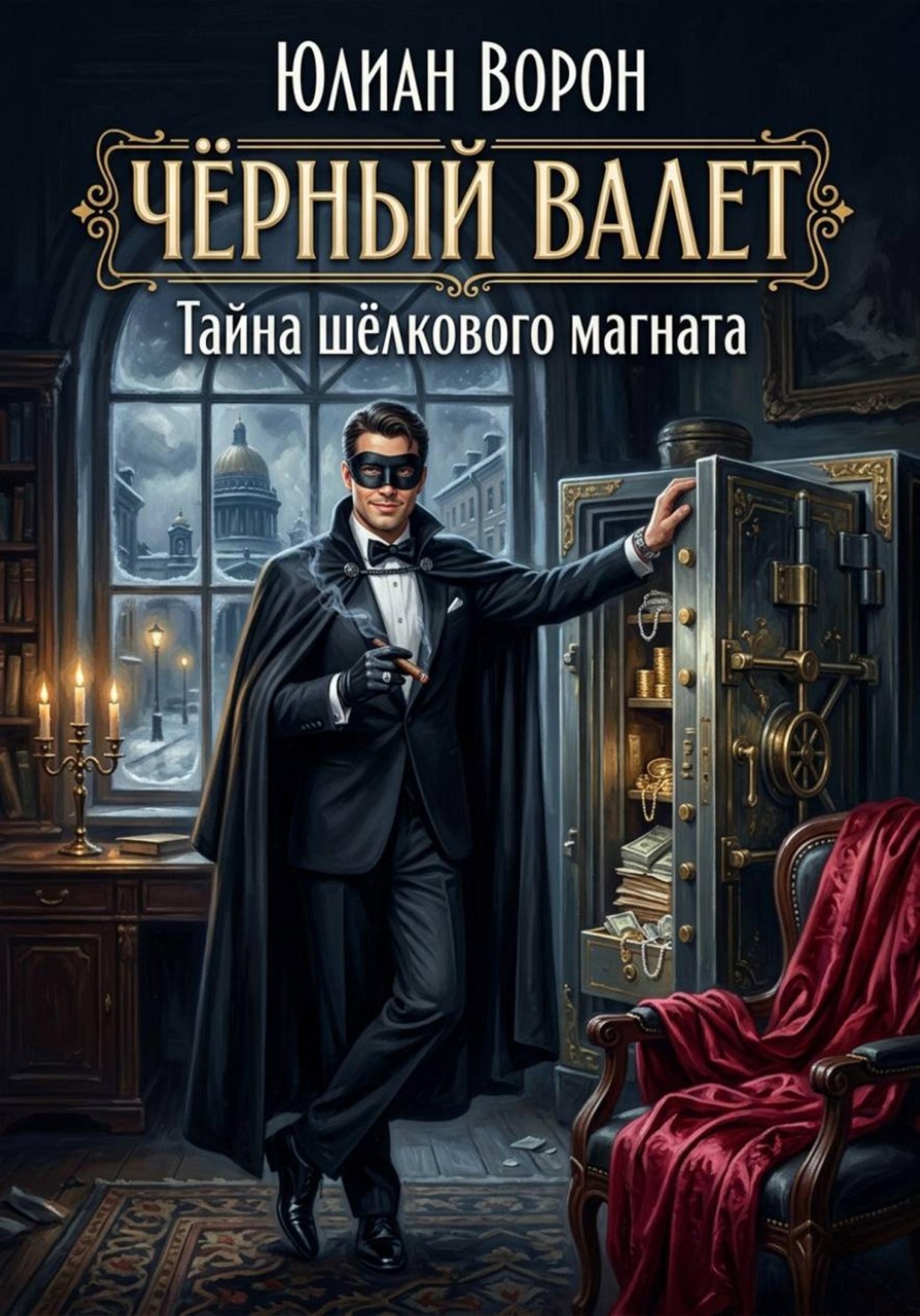 Обложка книги «Черный валет. Тайна шелкового магната»