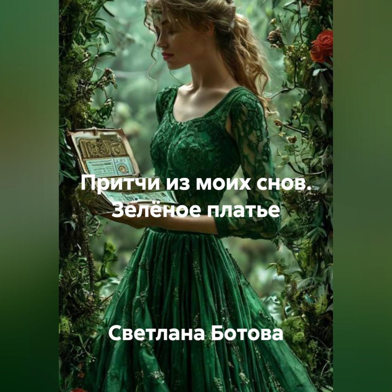 Обложка книги «Притчи из моих снов. Зелёное платье»