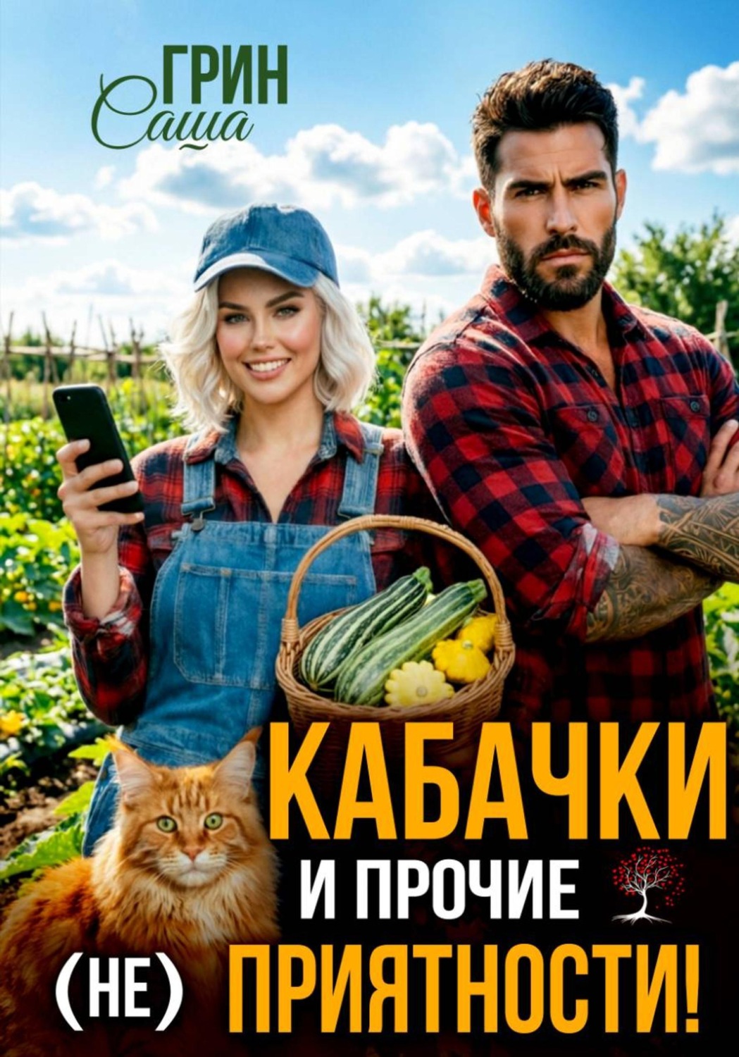 Обложка книги «Кабачки и прочие (не)приятности»