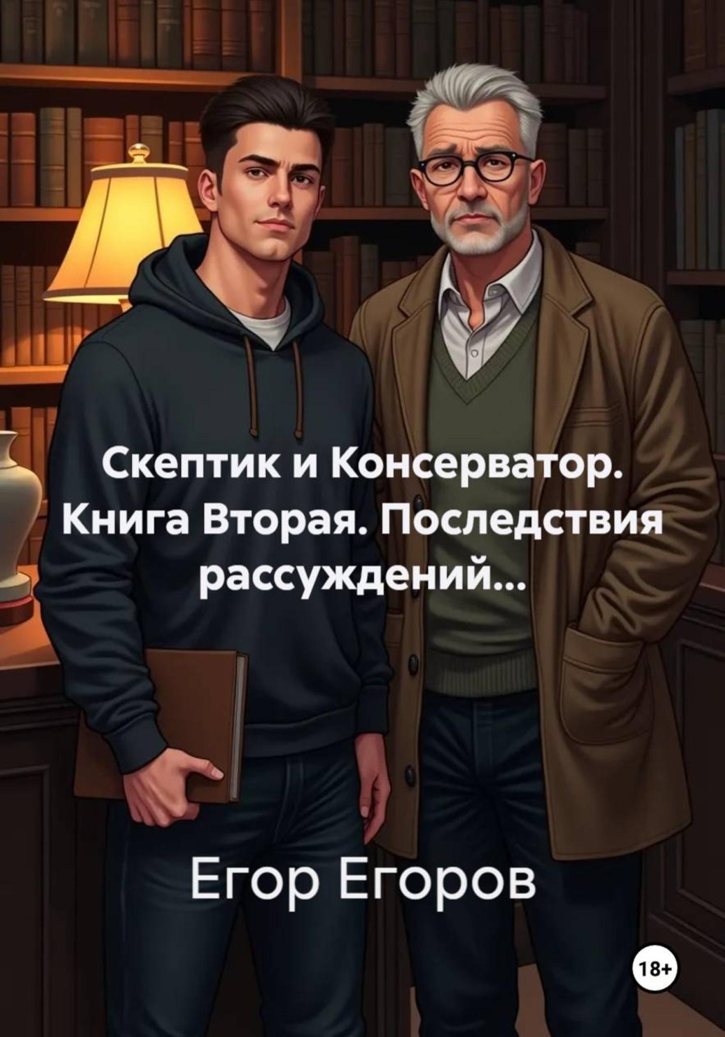 Обложка книги «Скептик и Консерватор. Книга Вторая. Последствия рассуждений...»