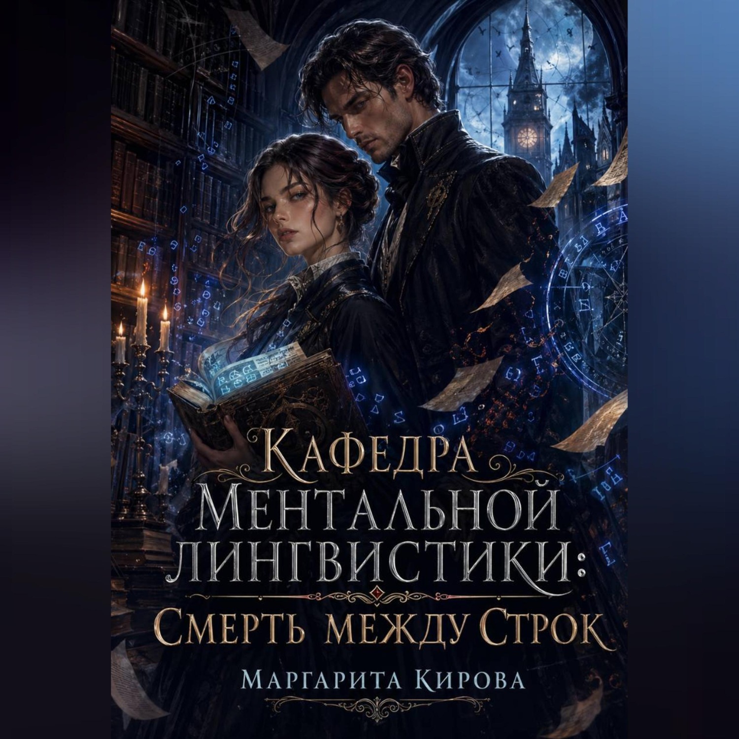 Обложка книги «Кафедра ментальной лингвистики: Смерть между строк»