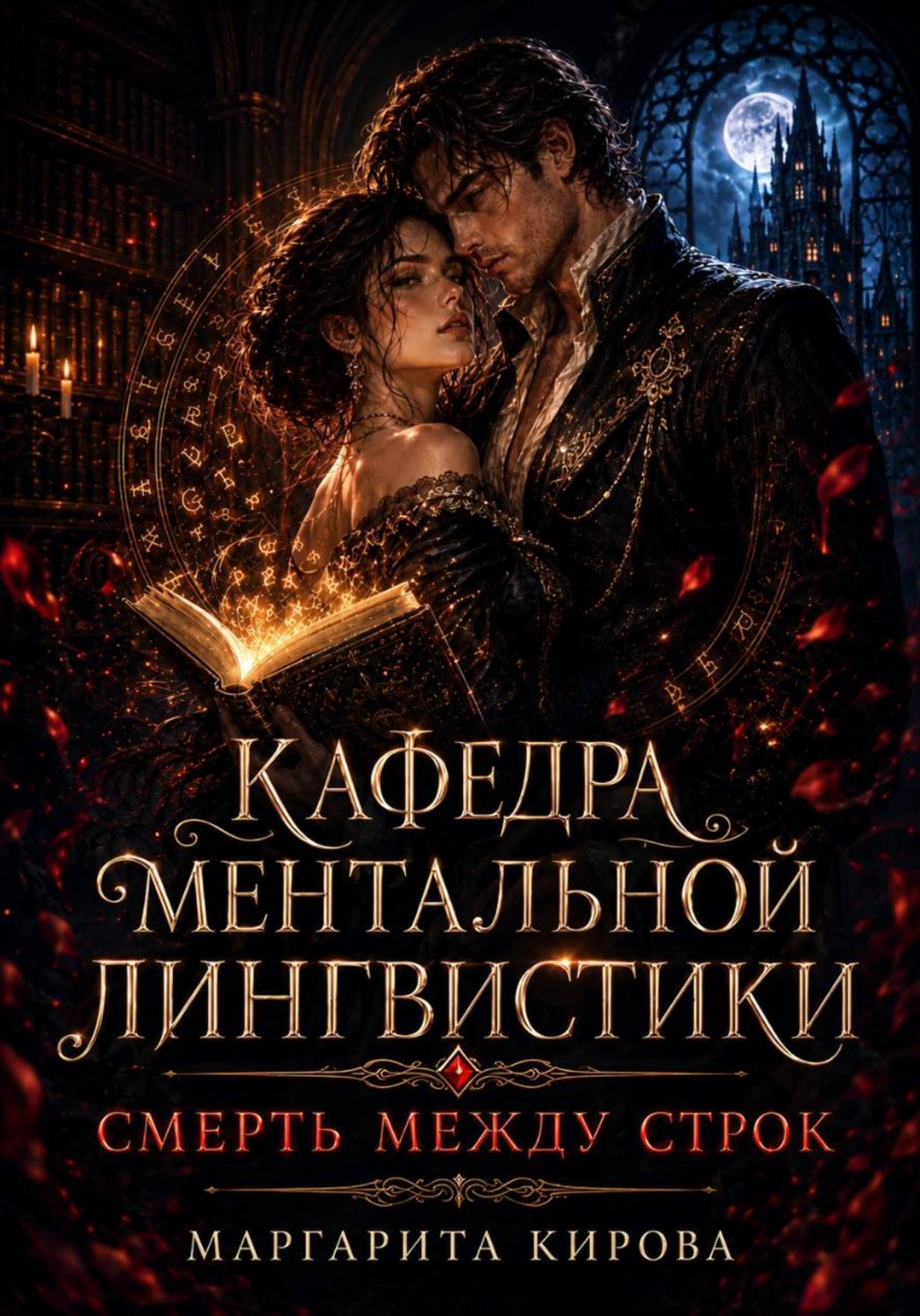 Обложка книги «Кафедра ментальной лингвистики: Смерть между строк»