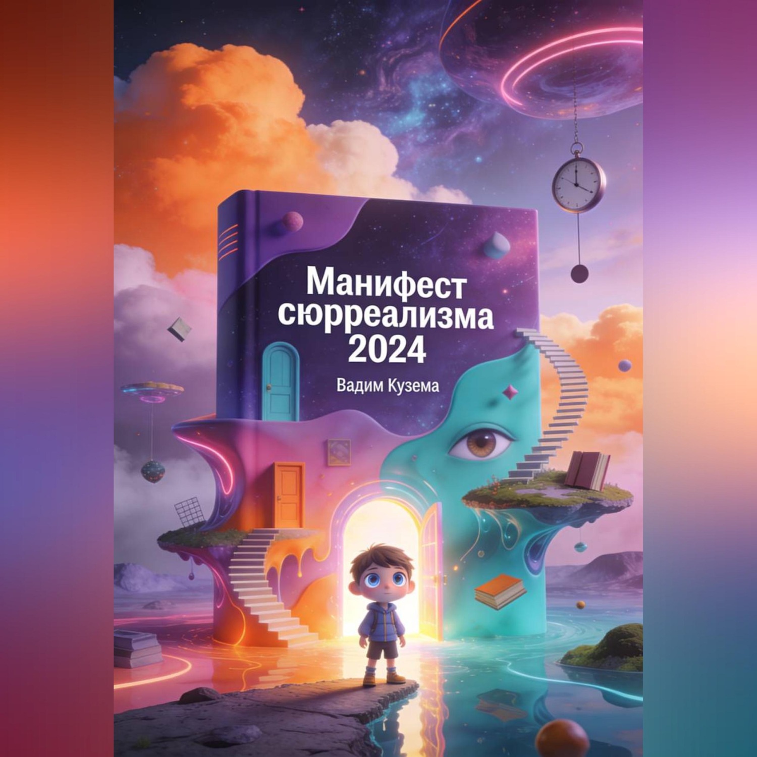 Обложка книги «Манифест сюрреализма 2024»