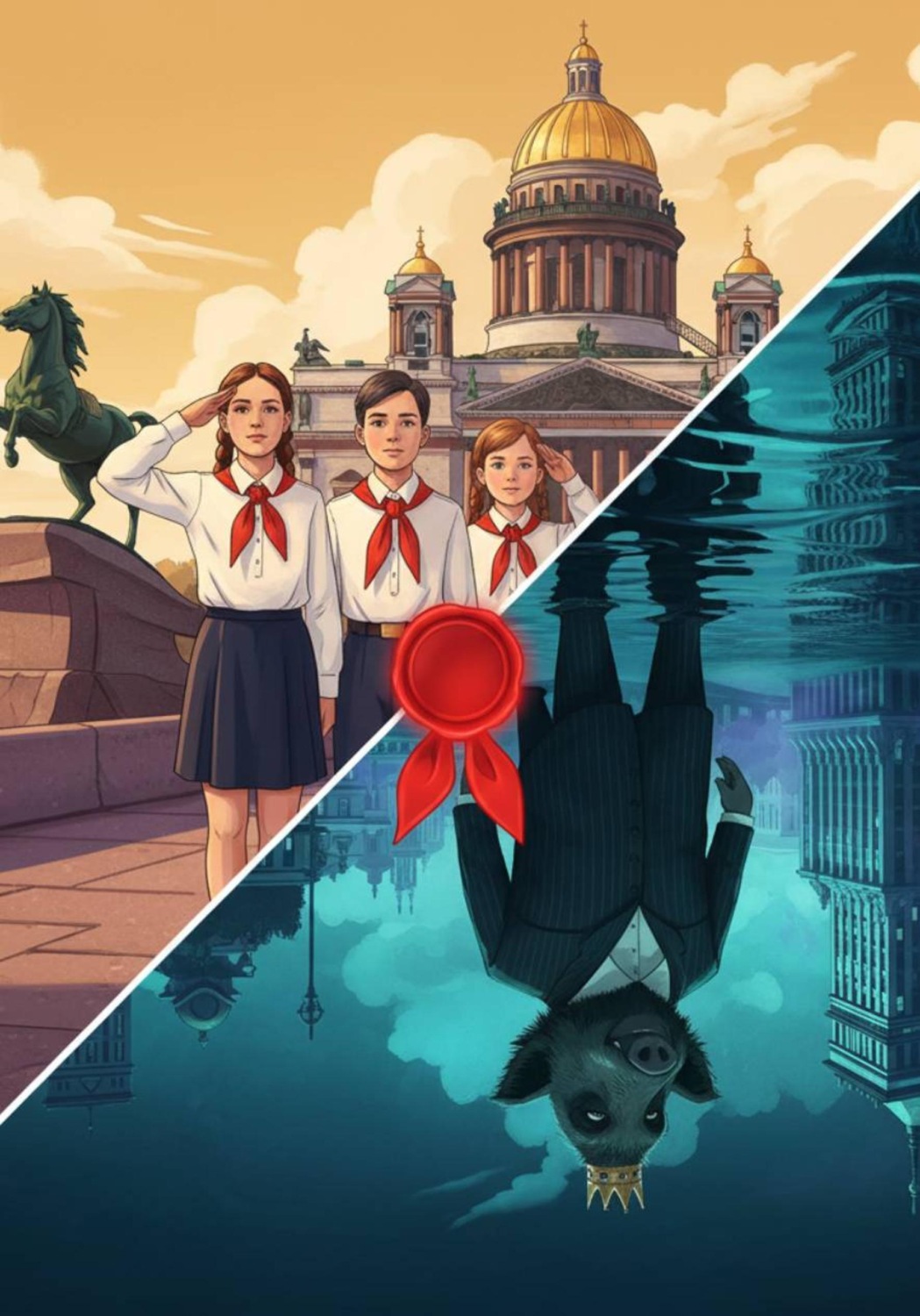 Обложка книги «Пионерский дозор против прогульщиков»