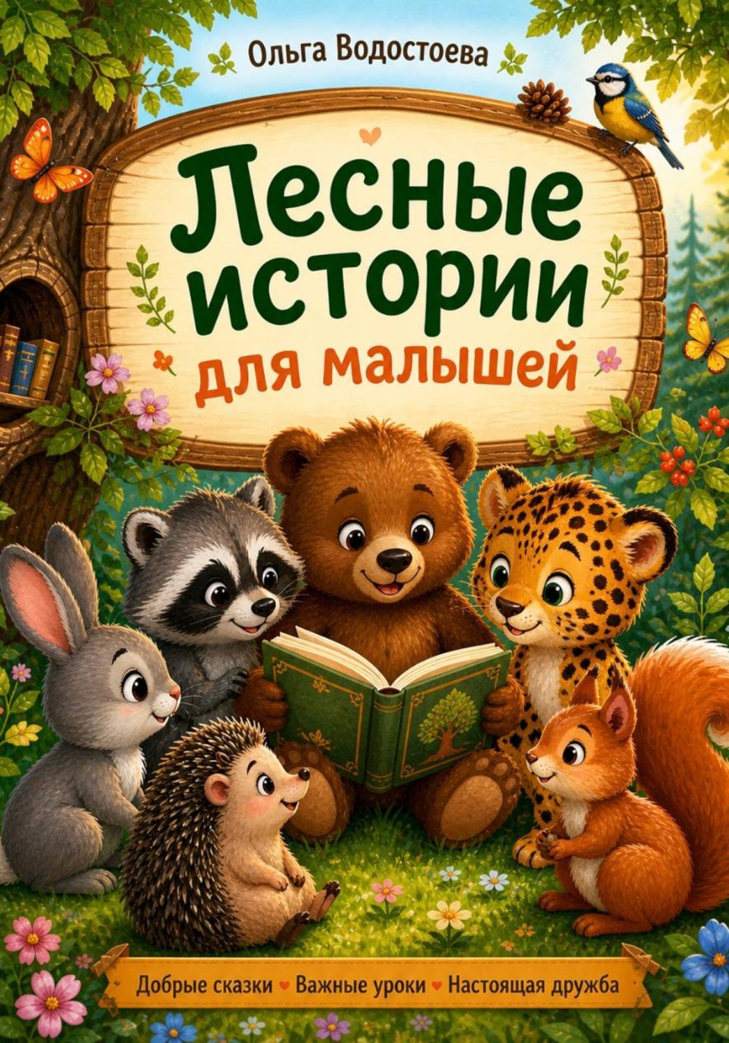 Обложка книги «Лесные истории для малышей»