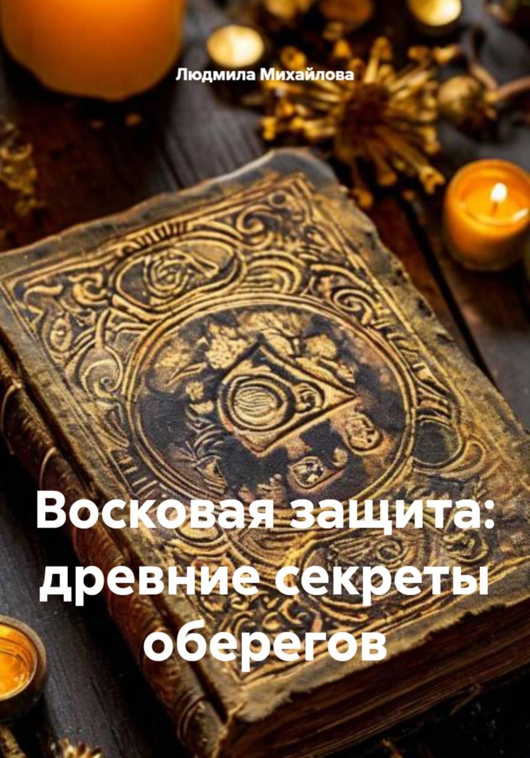 Обложка книги «Восковая защита: древние секреты оберегов»