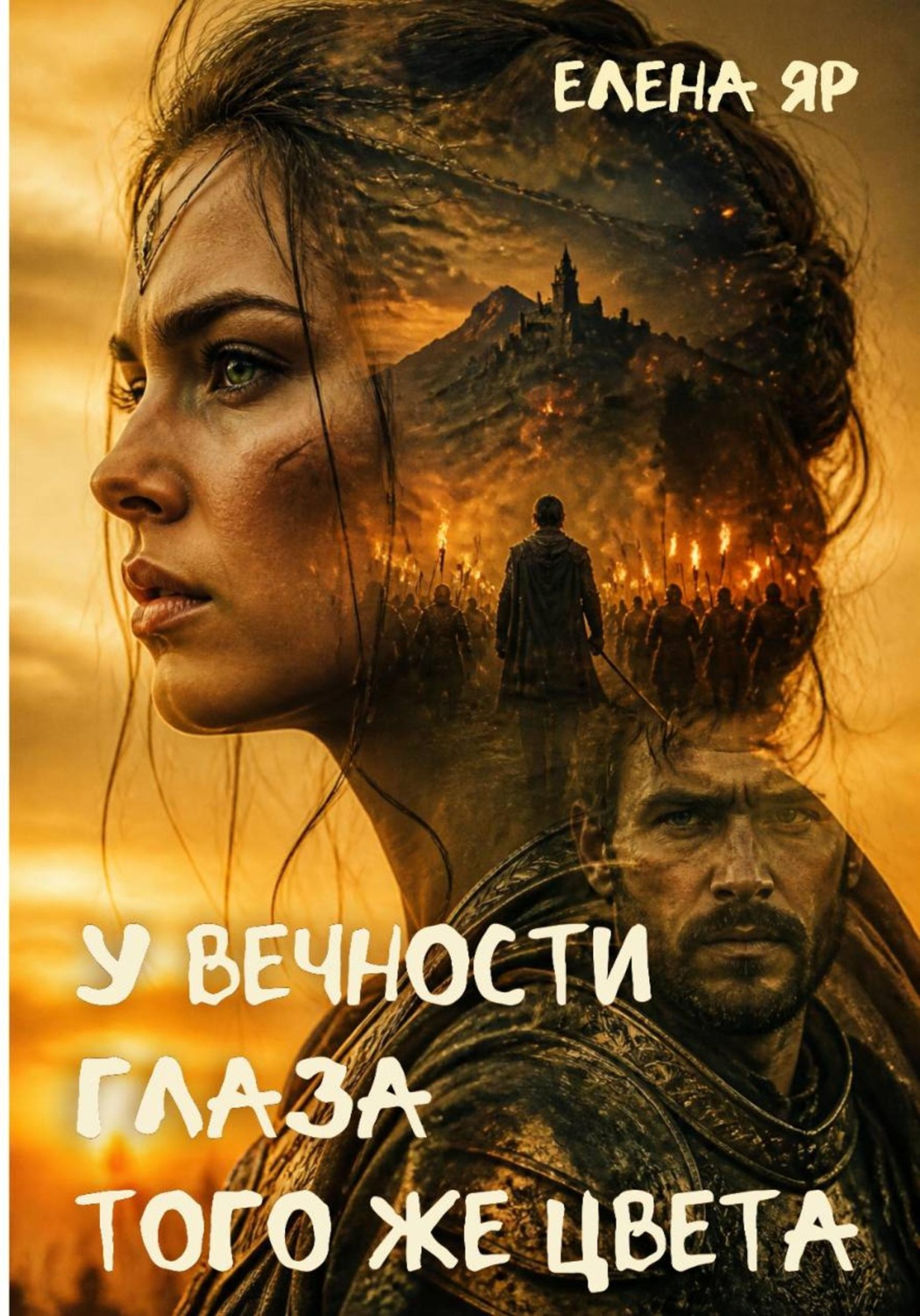 Обложка книги «У вечности глаза того же цвета»