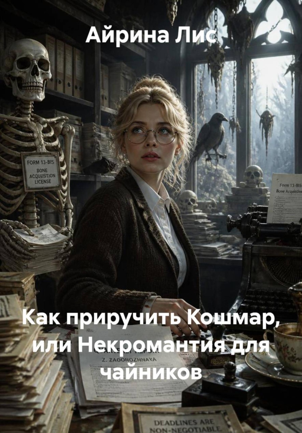 Обложка книги «Как приручить кошмар, или Некромантия для чайников»