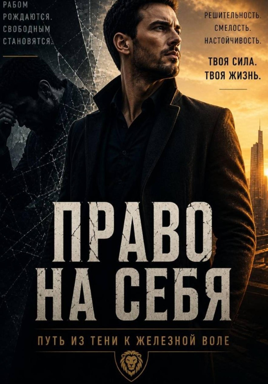 Обложка книги «Право на себя. Путь из тени к железной воле»