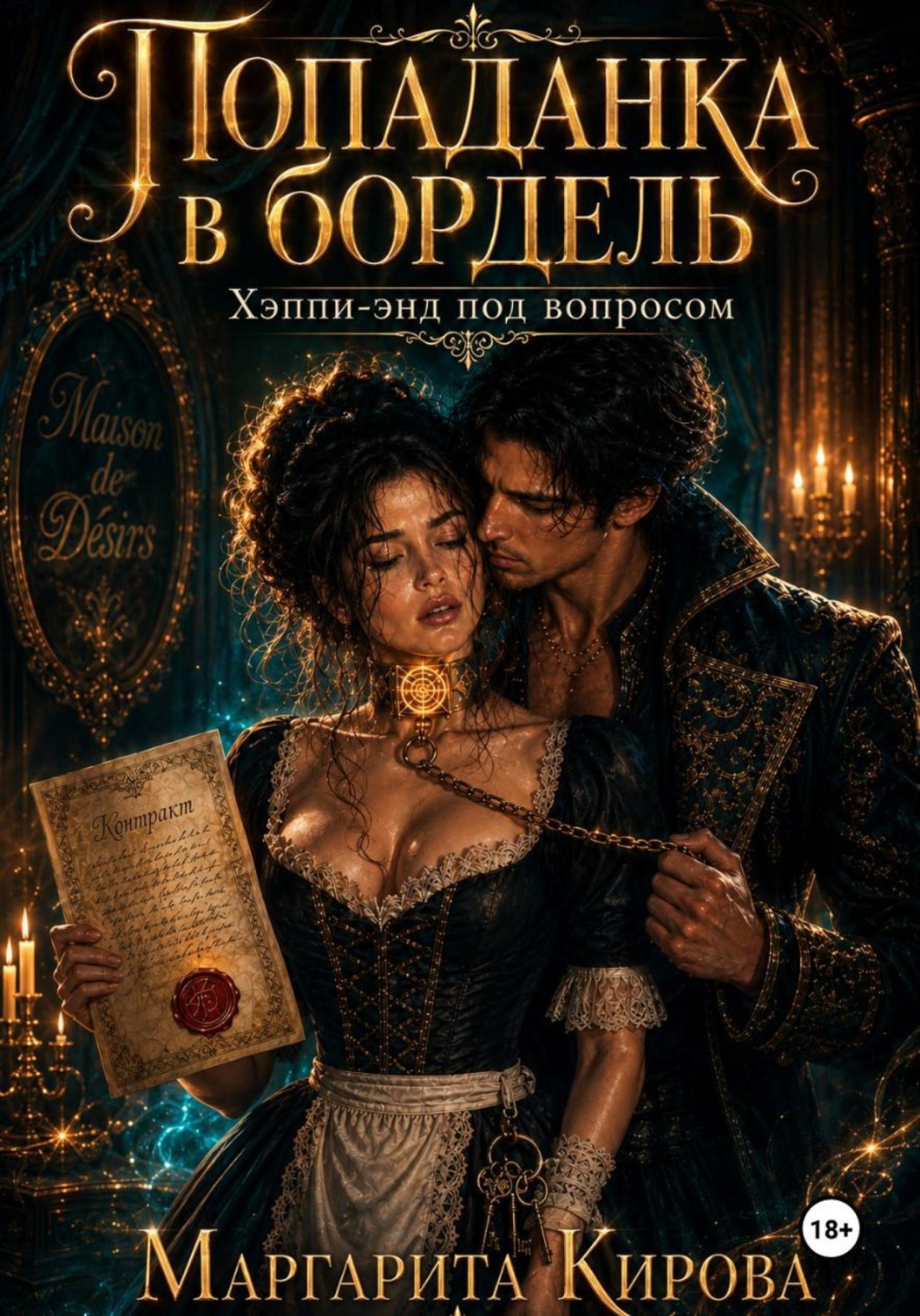 Обложка книги «Попаданка в бордель: хэппи-энд под вопросом»