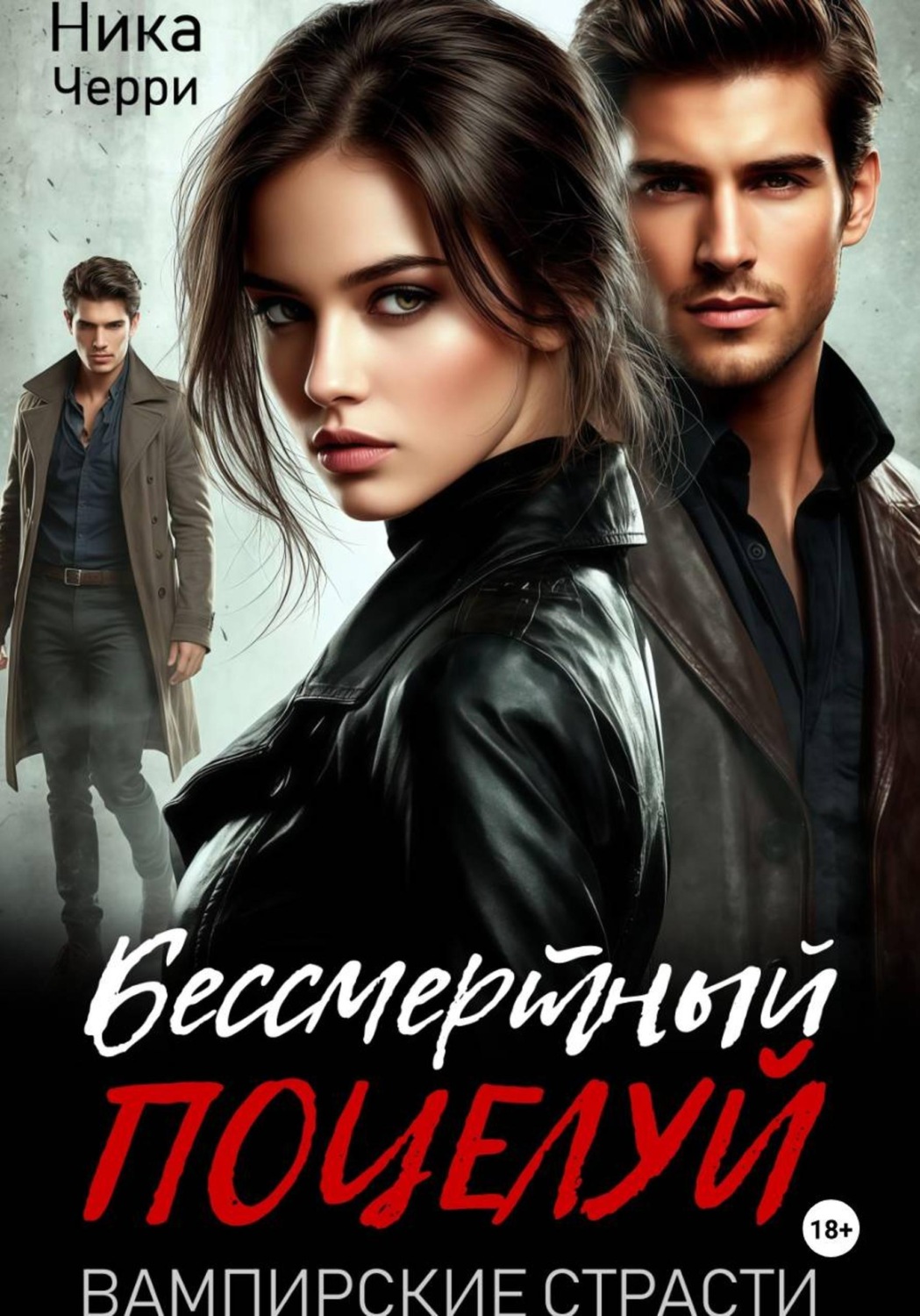 Обложка книги «Бессмертный поцелуй. Вампирские страсти»