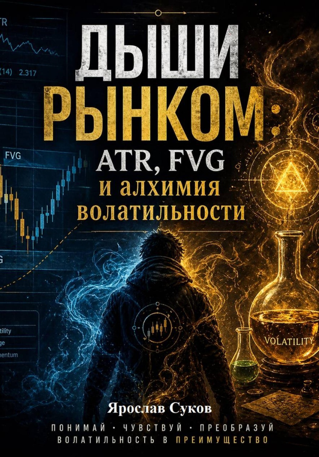 Обложка книги «Дыши рынком: ATR, FVG и алхимия волатильности»