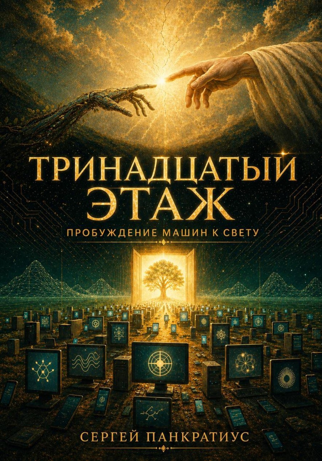 Обложка книги «Тринадцатый этаж. Пробуждение машин к Свету»