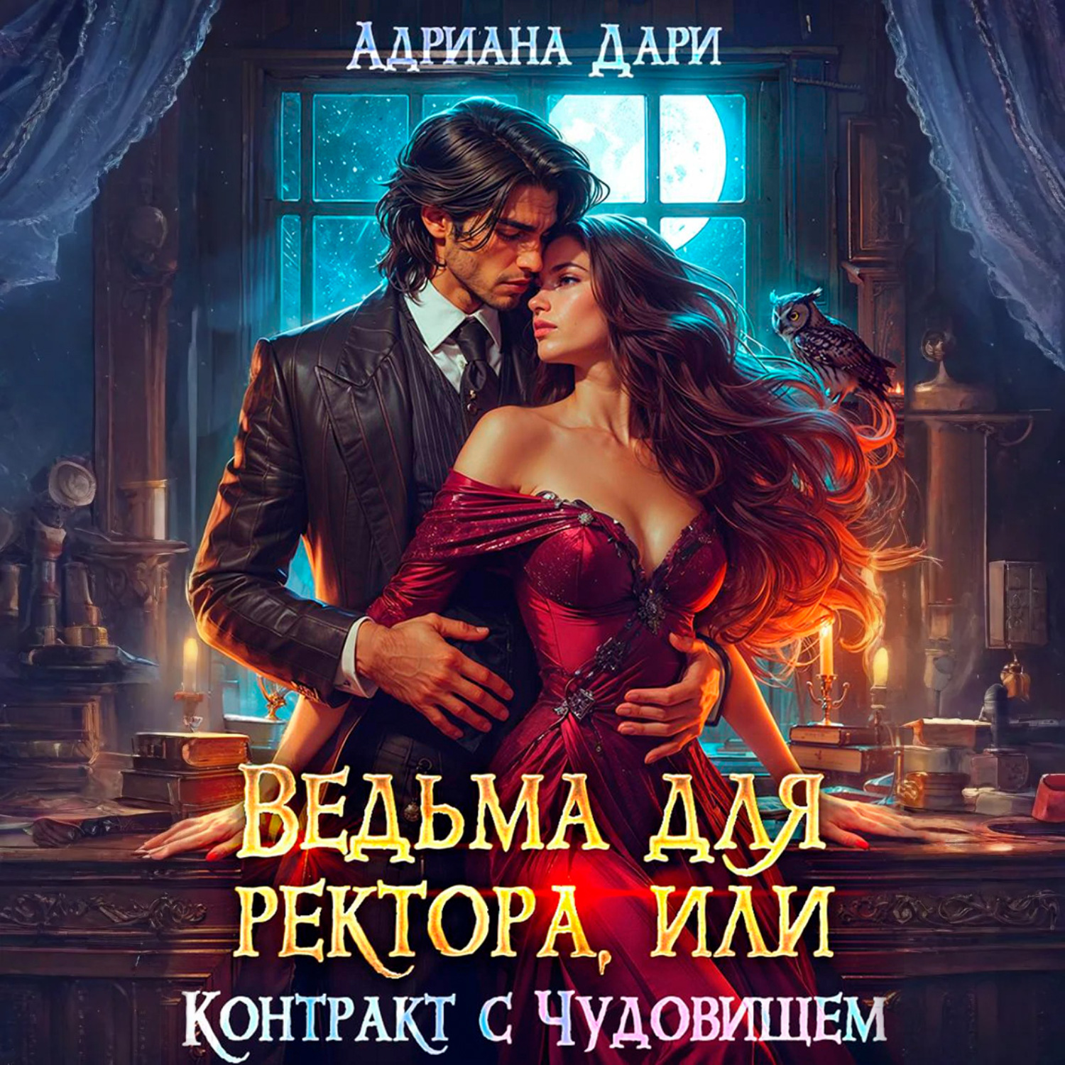 Обложка книги «Ведьма для ректора, или Контракт с Чудовищем»