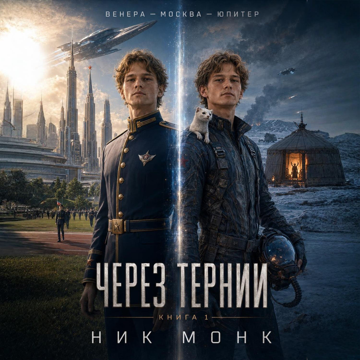 Обложка книги «Венера-Москва-Юпитер. Книга первая: Через тернии»
