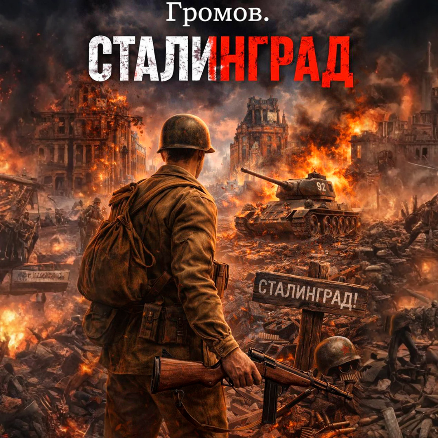 Обложка книги «Громов. Сталинград.»