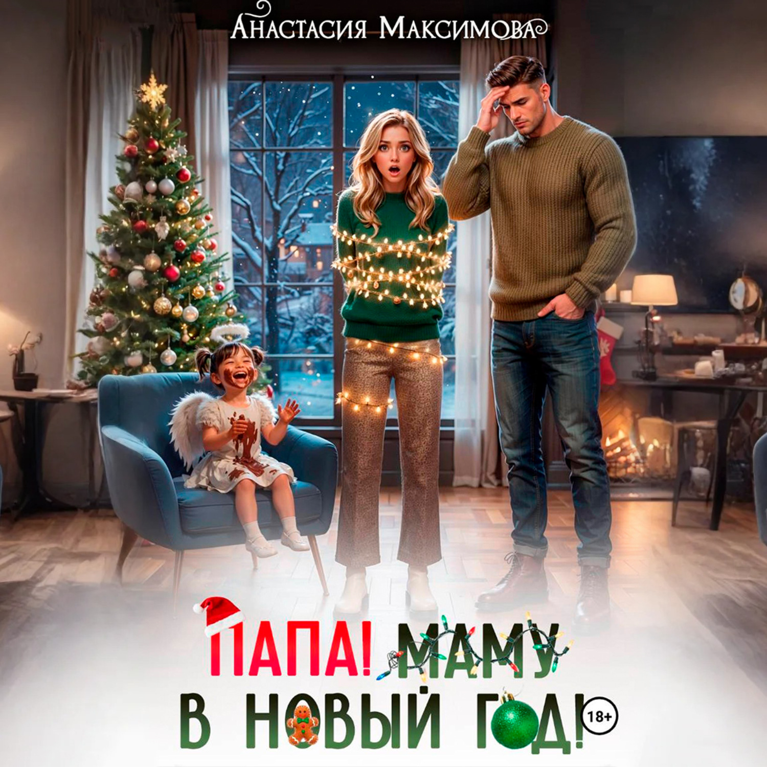 Обложка книги «Папа! Маму в Новый год!»