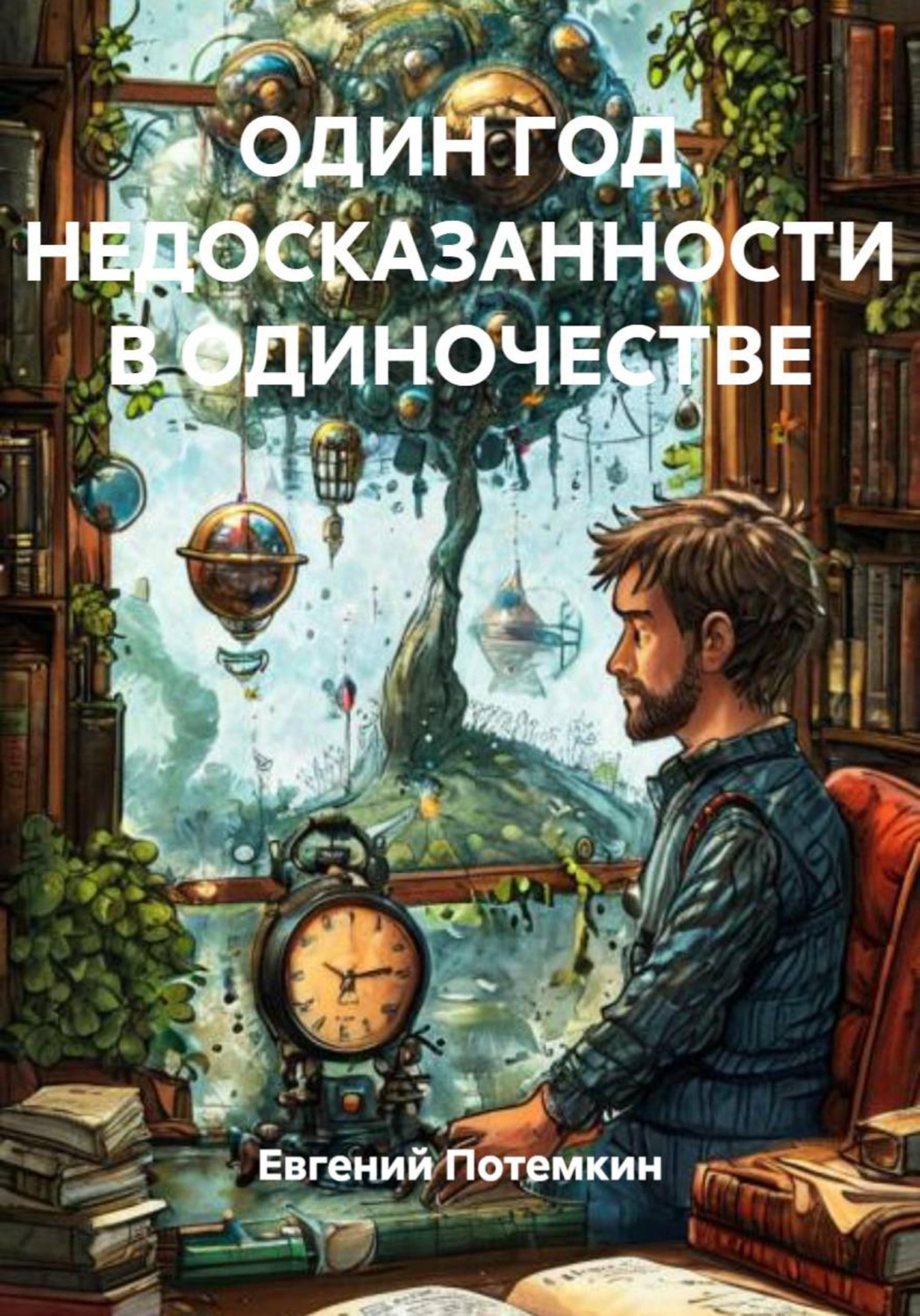 Обложка книги «Один год недосказанности в одиночестве»