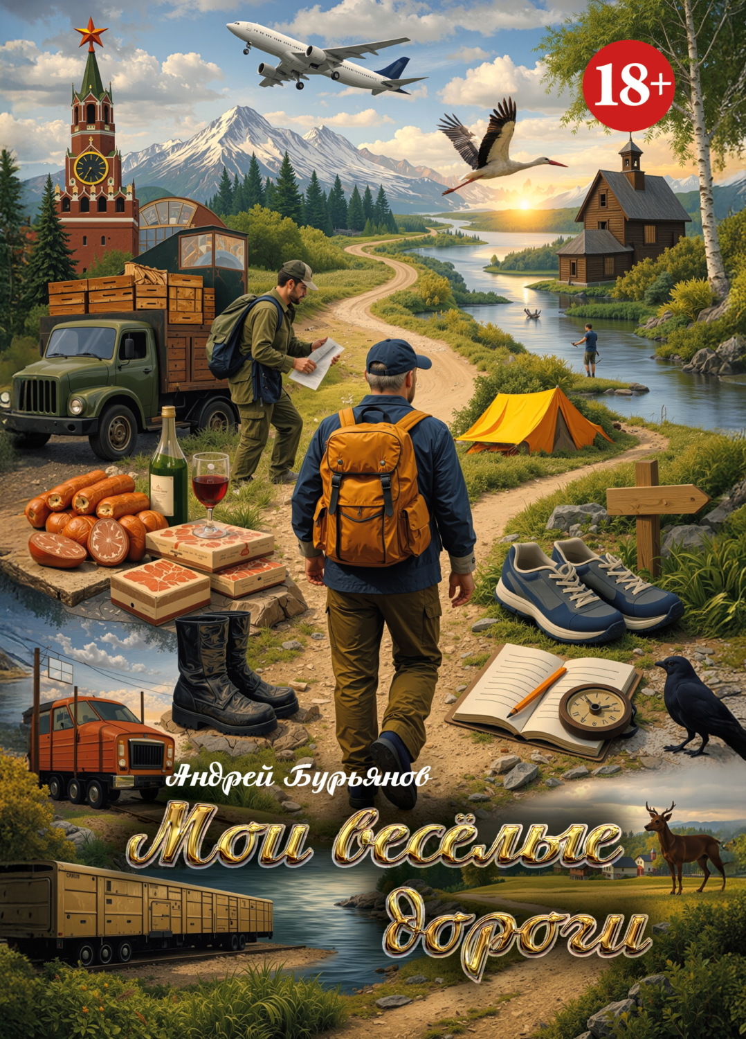 Обложка книги «Мои весёлые дороги»